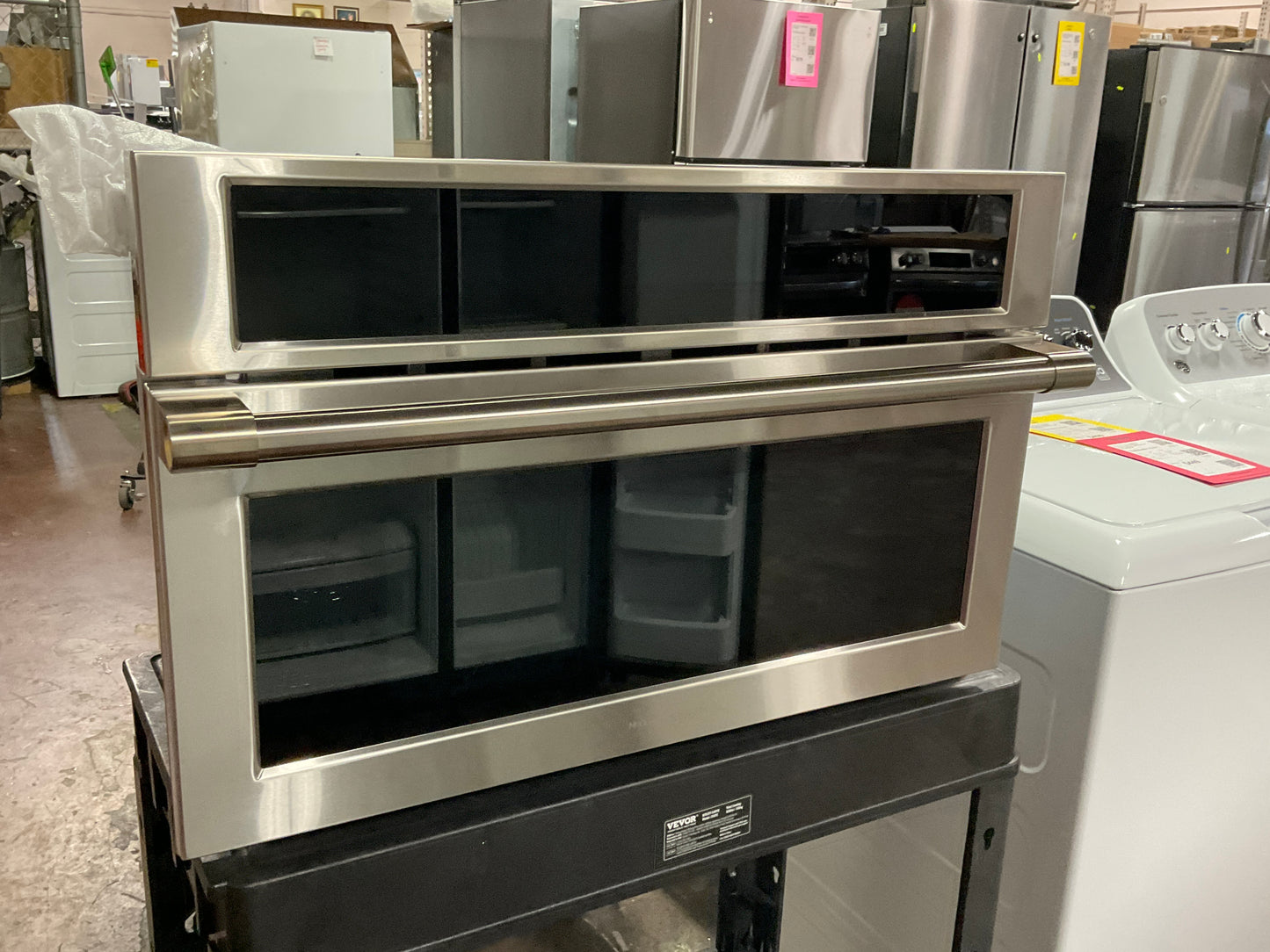 Front view, door closed