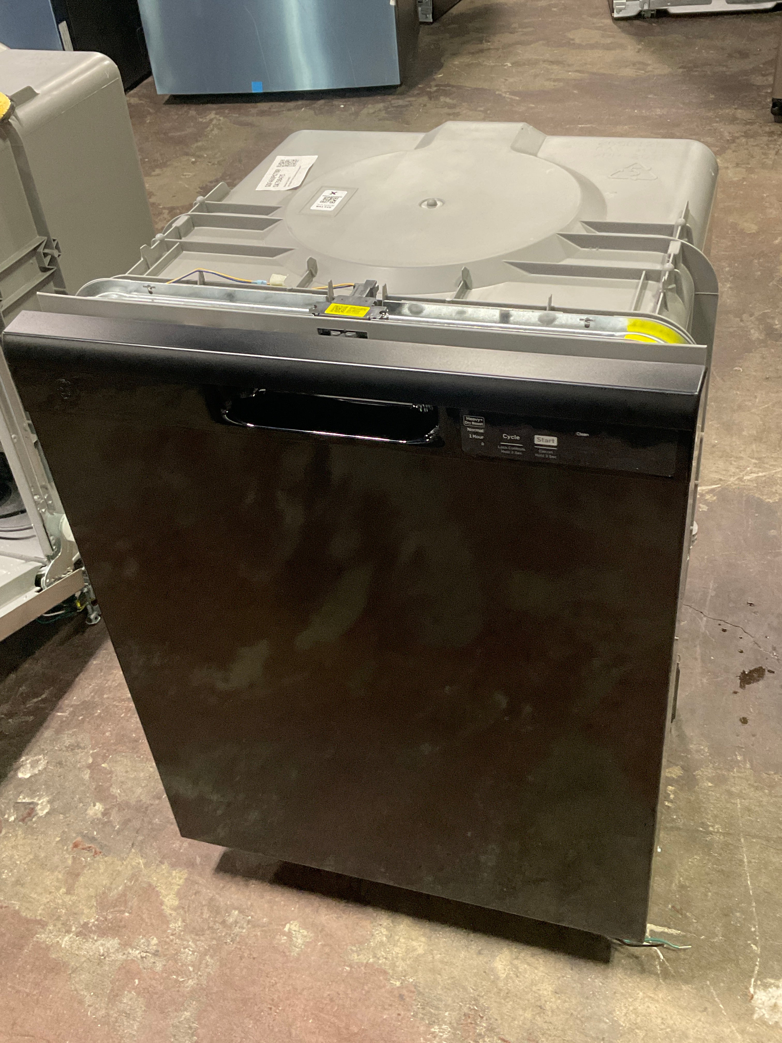 Front view, doors closed