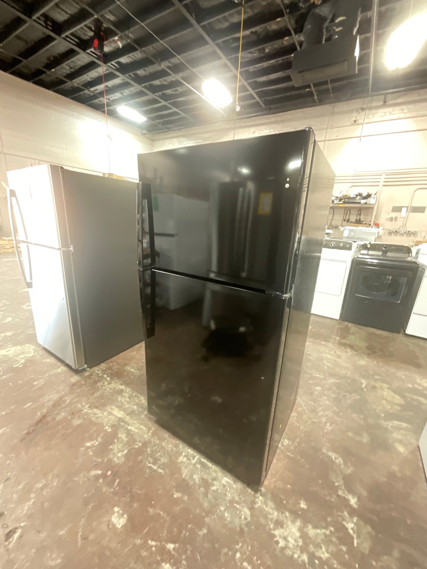 Front view, door closed