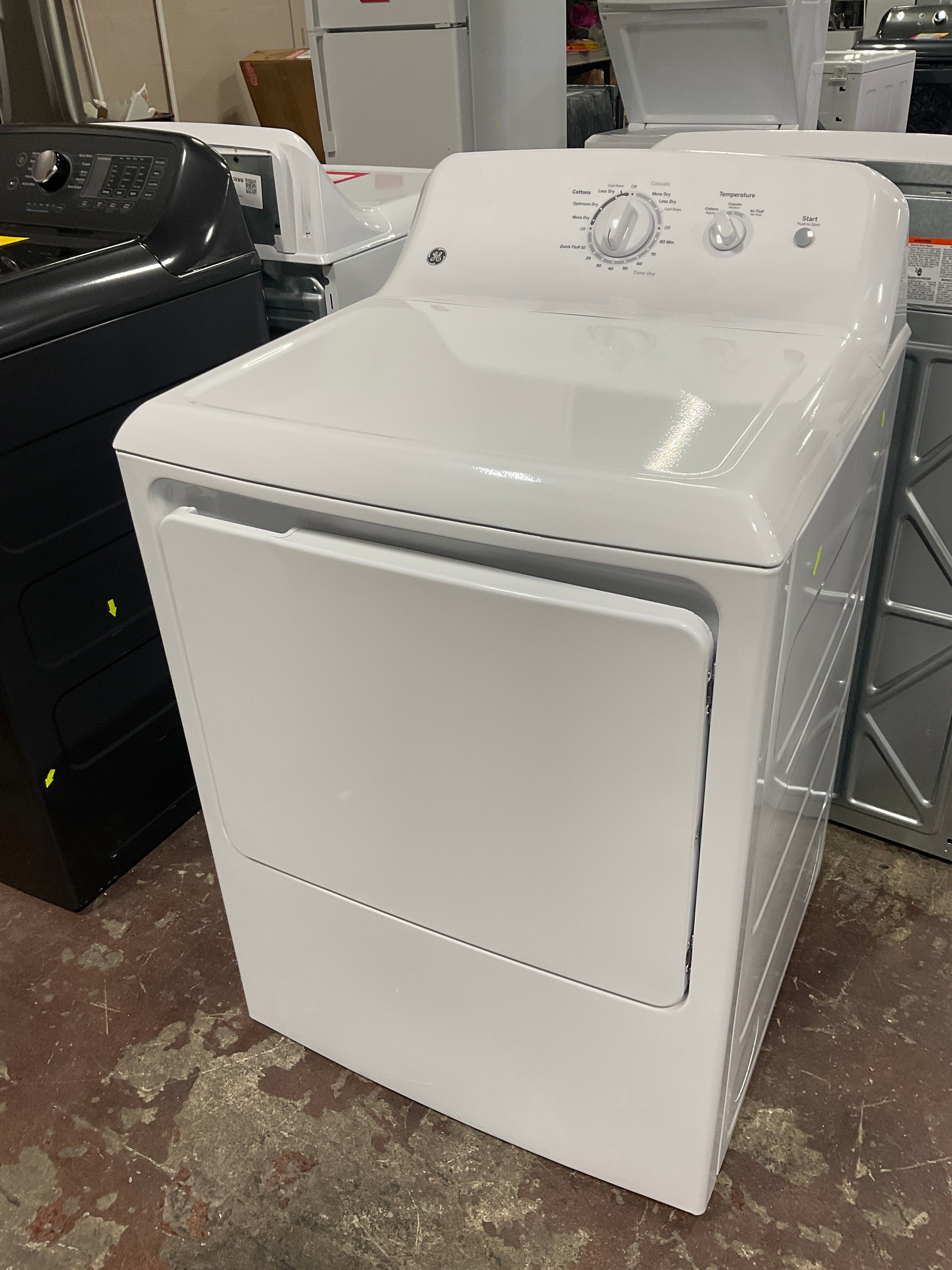 Front view, door closed