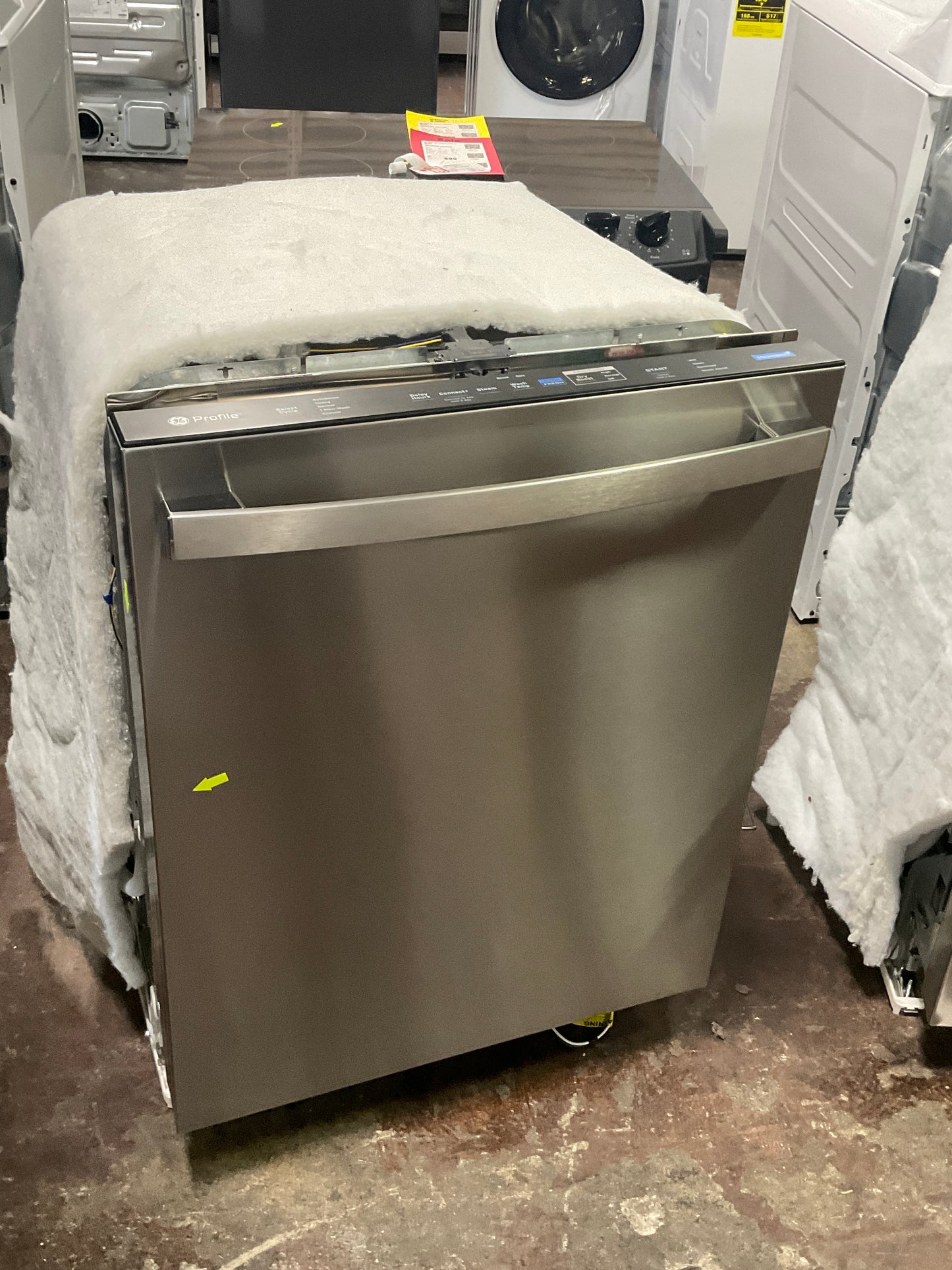 Front view, doors closed