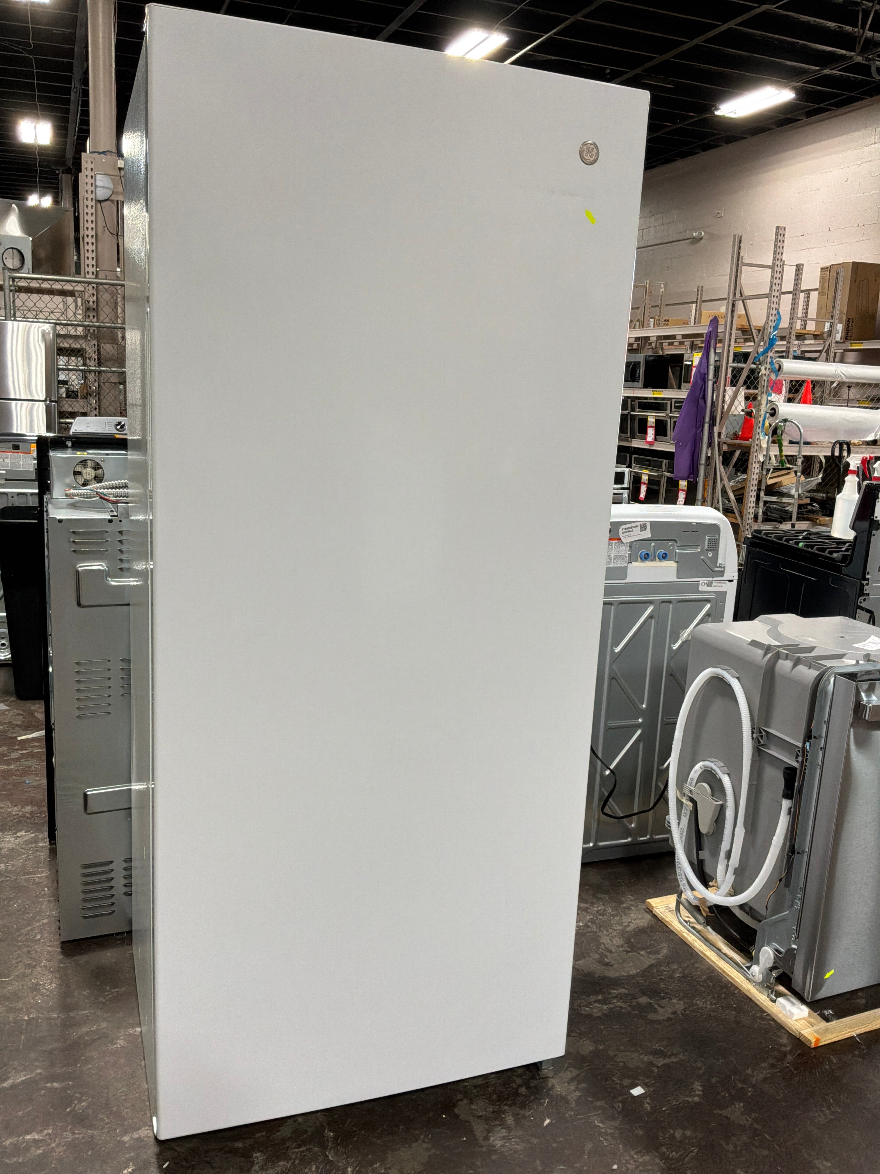 GE® 21.3 Cu. Ft. Frost-Free Garage Ready Upright Freezer | Mazer