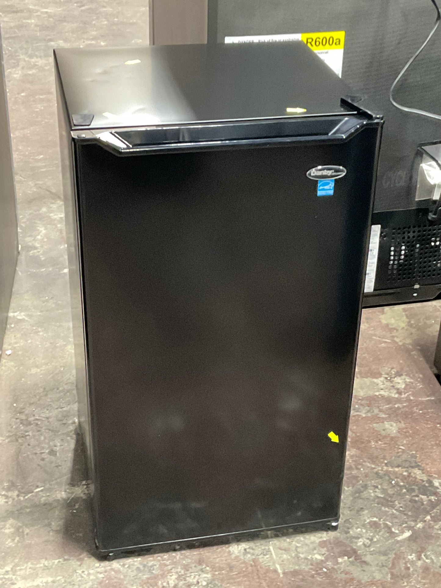 Front view, door closed