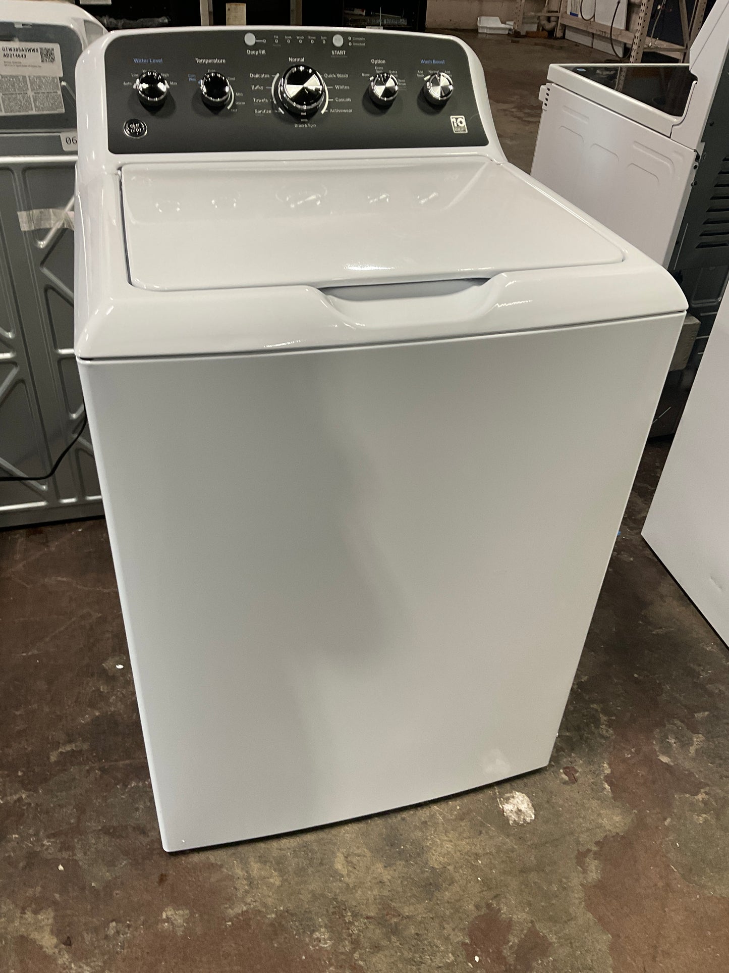 Front view, door closed