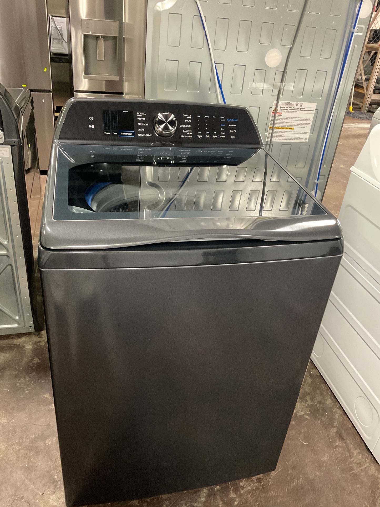 Front view, door closed