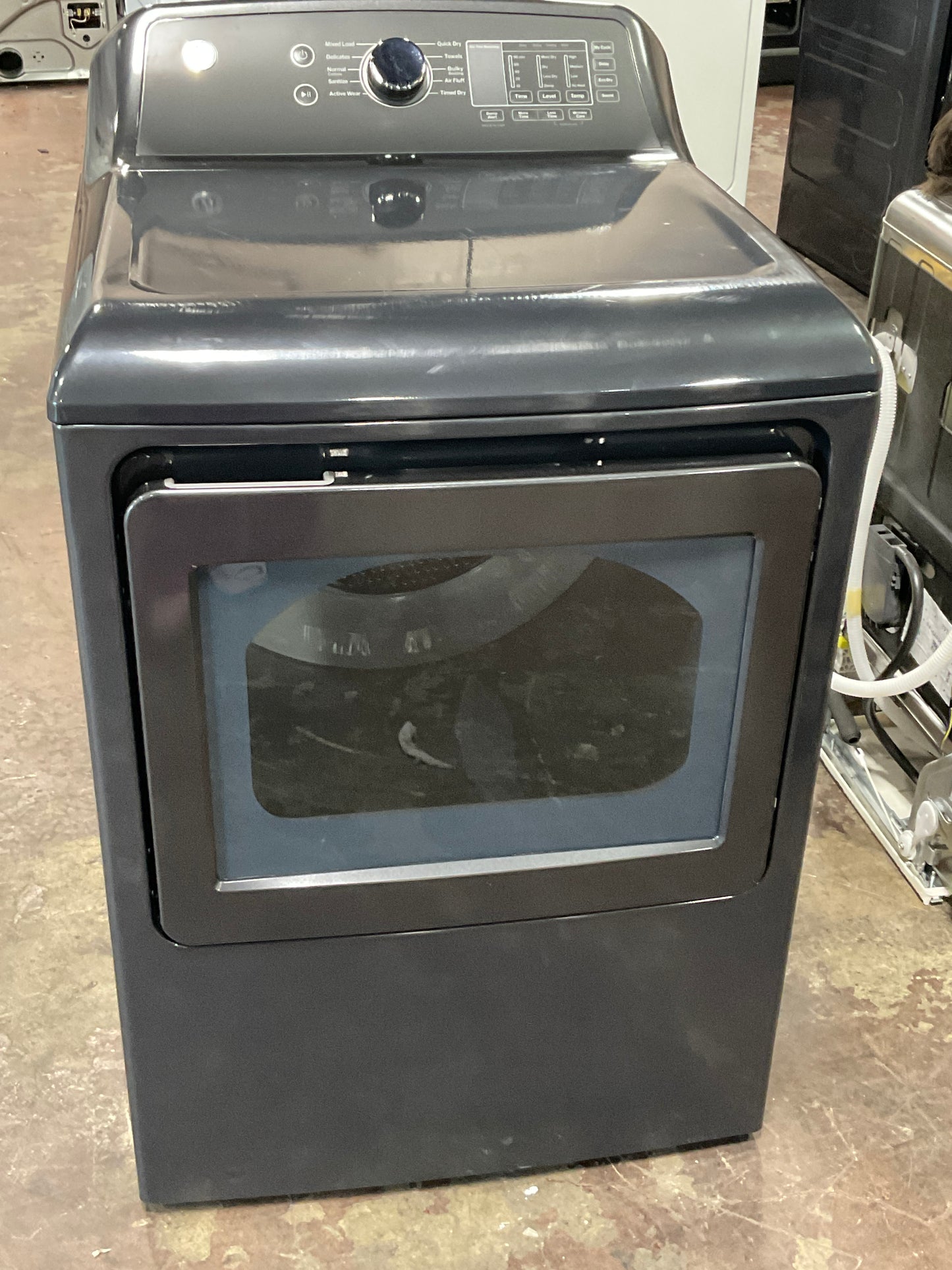 Front view, door closed