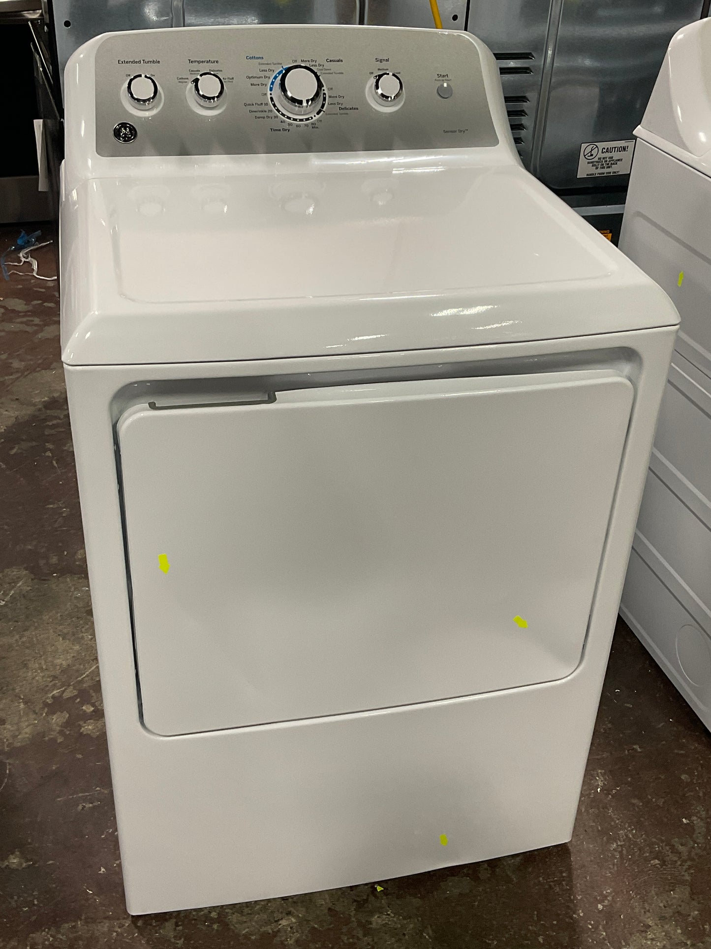 Front view, door closed