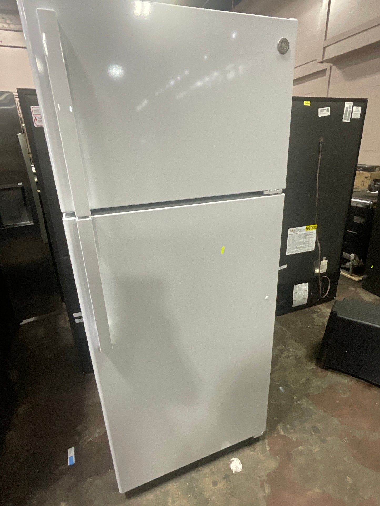 Front view, door closed