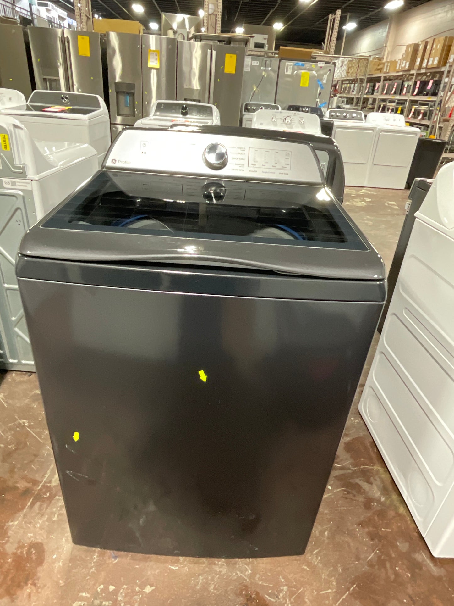 Front view, door closed