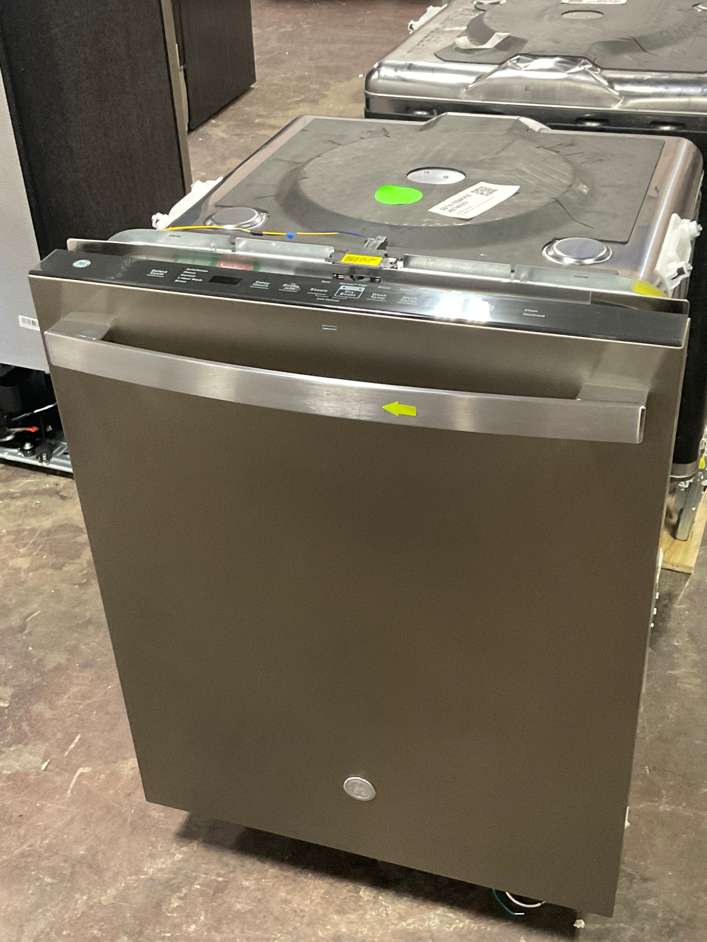 Front view, doors closed