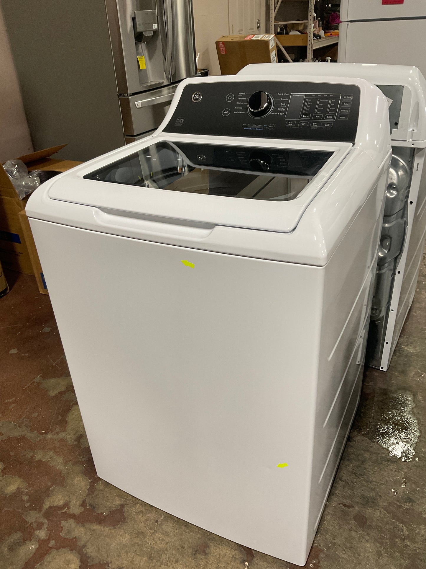 Front view, door closed