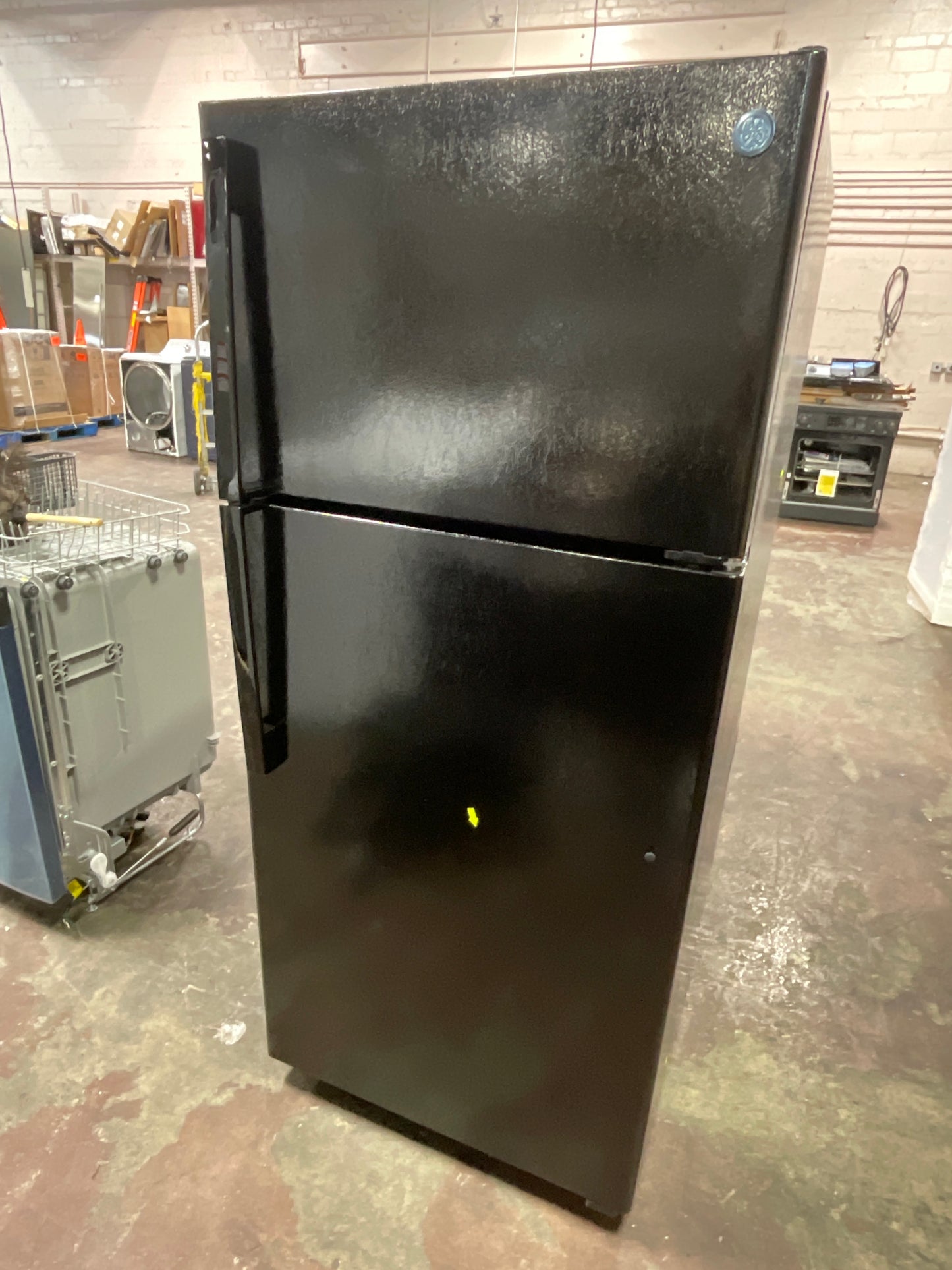 Front view, door closed