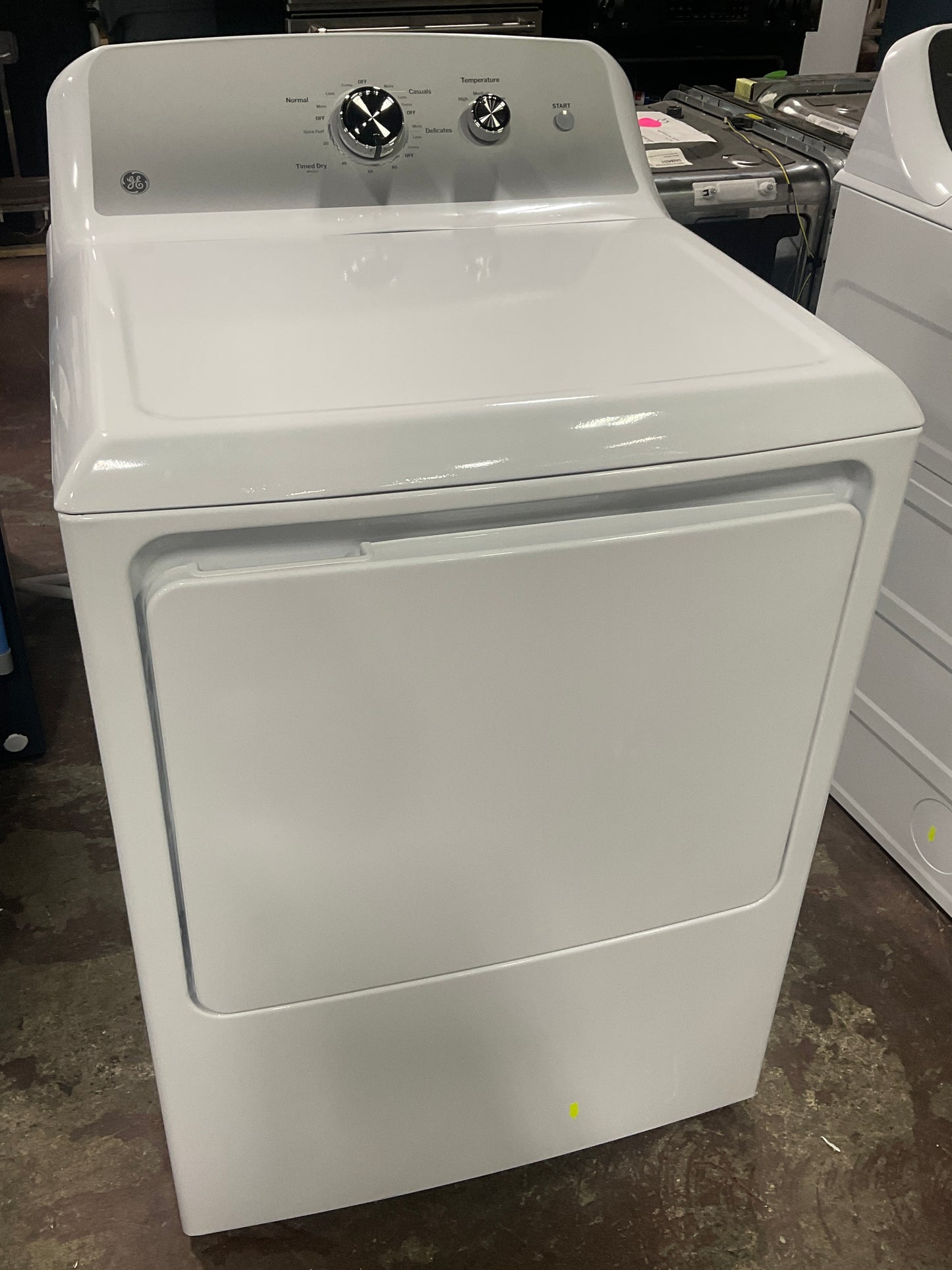 Front view, door closed