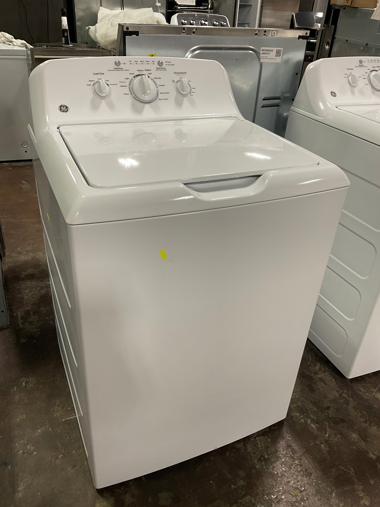 Front view, door closed