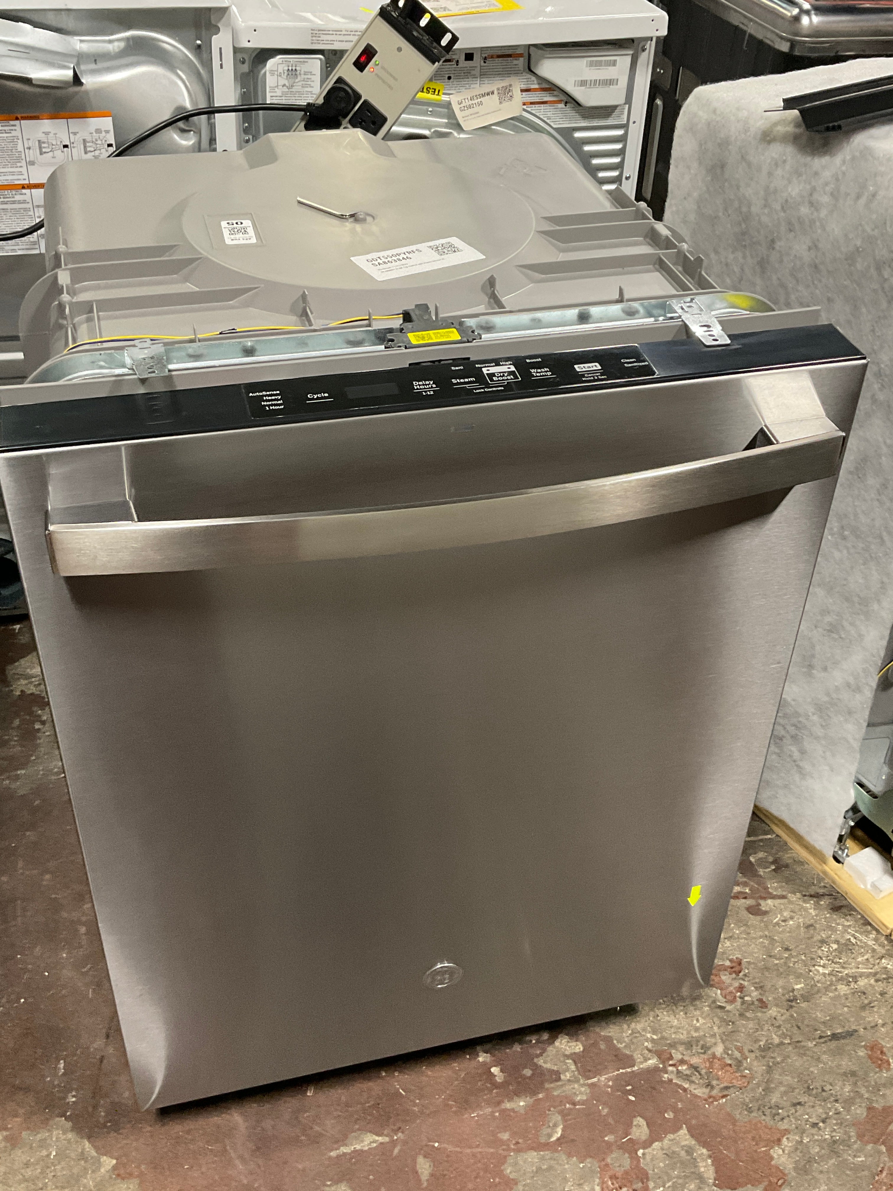 Front view, doors closed