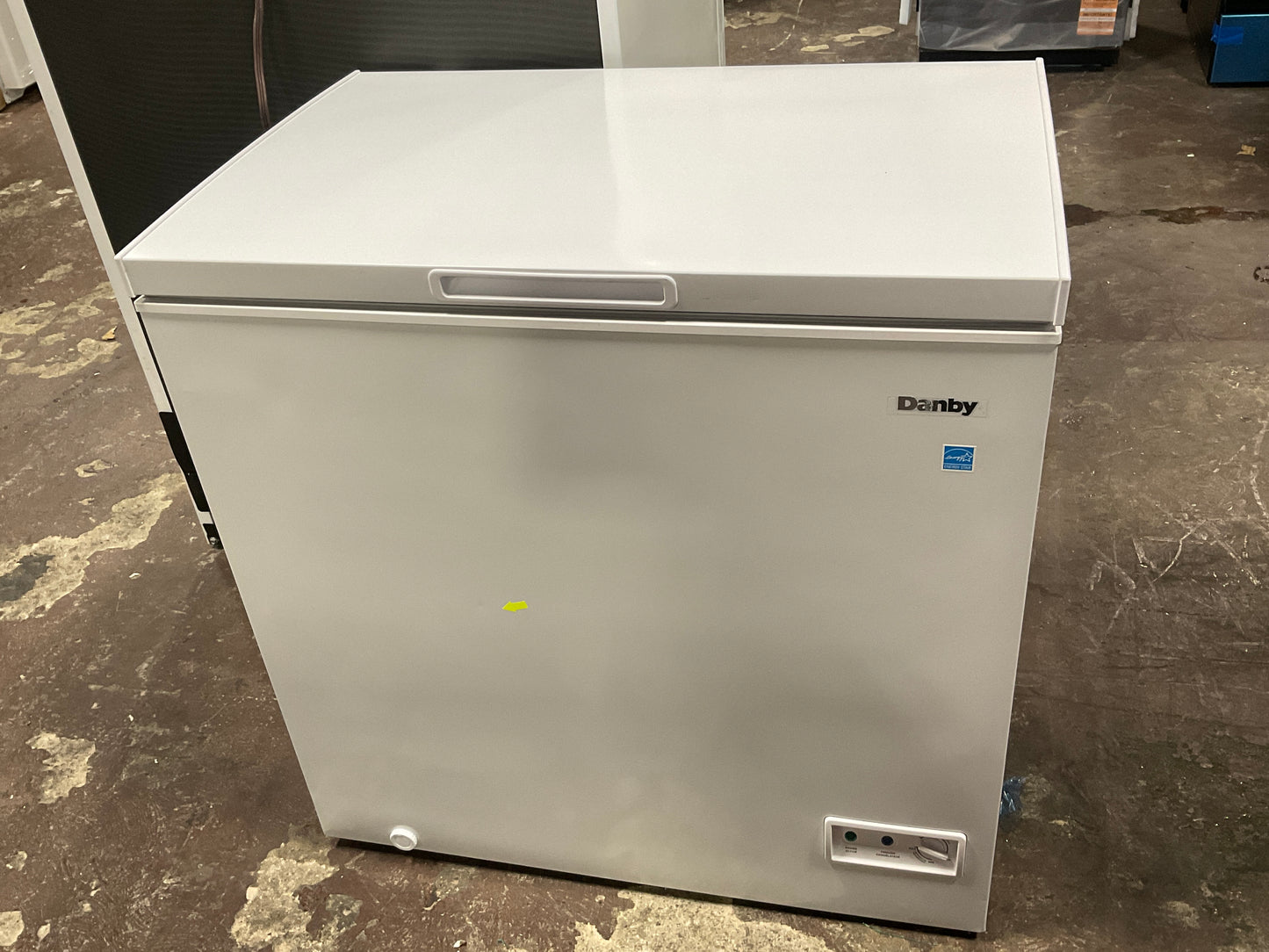 Front view, door closed