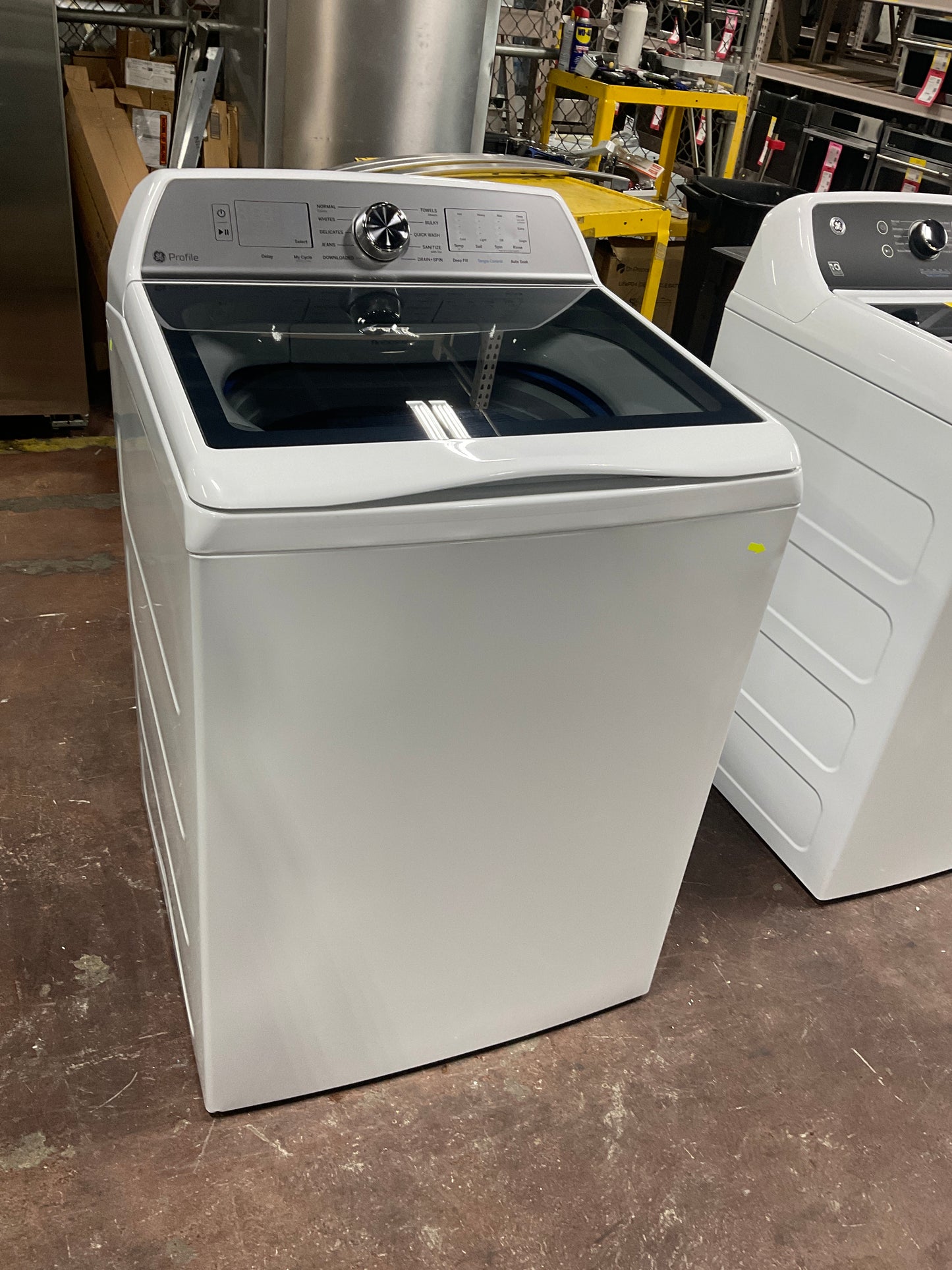 Front view, door closed