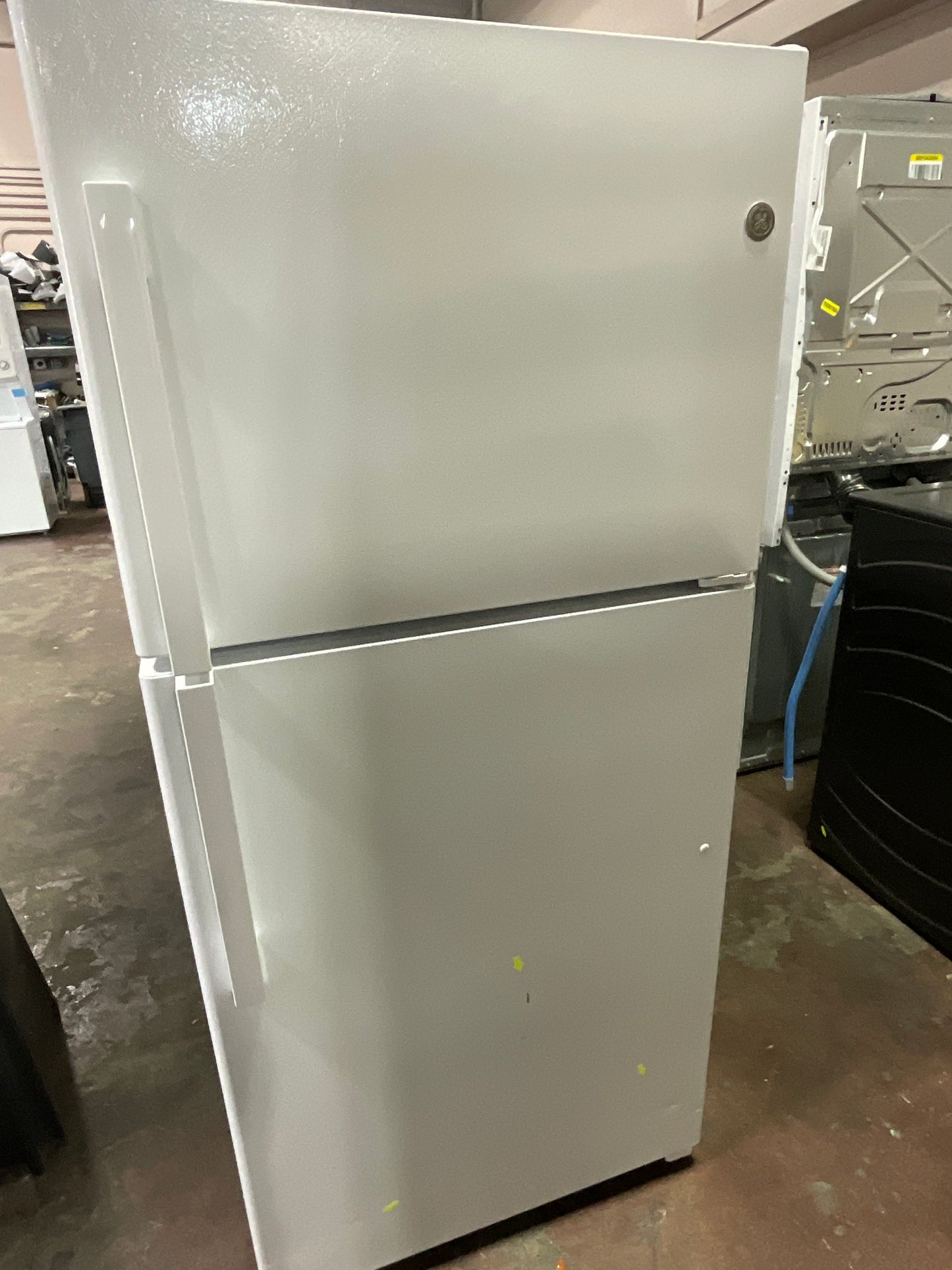 Front view, door closed