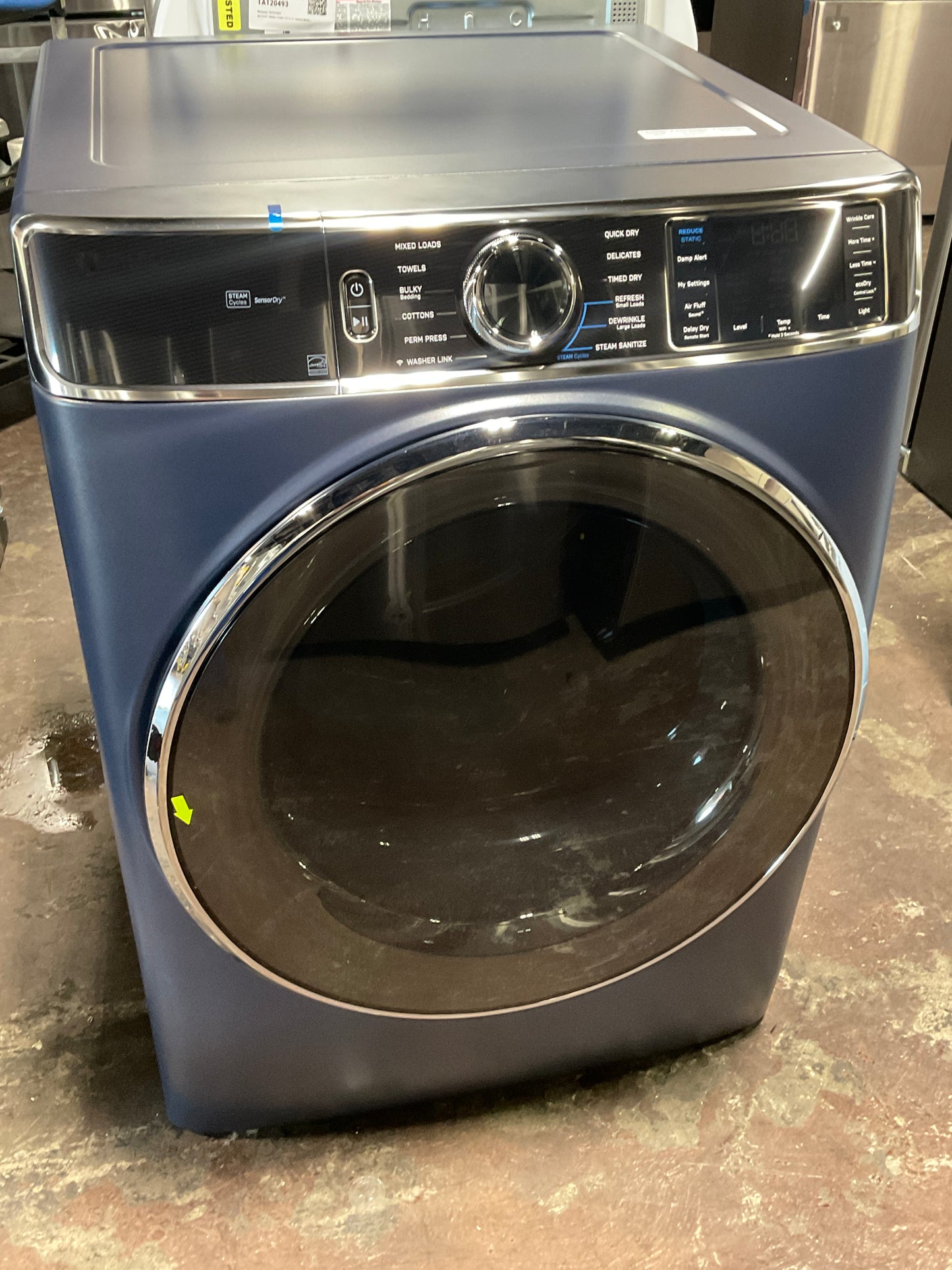 Front view, door closed