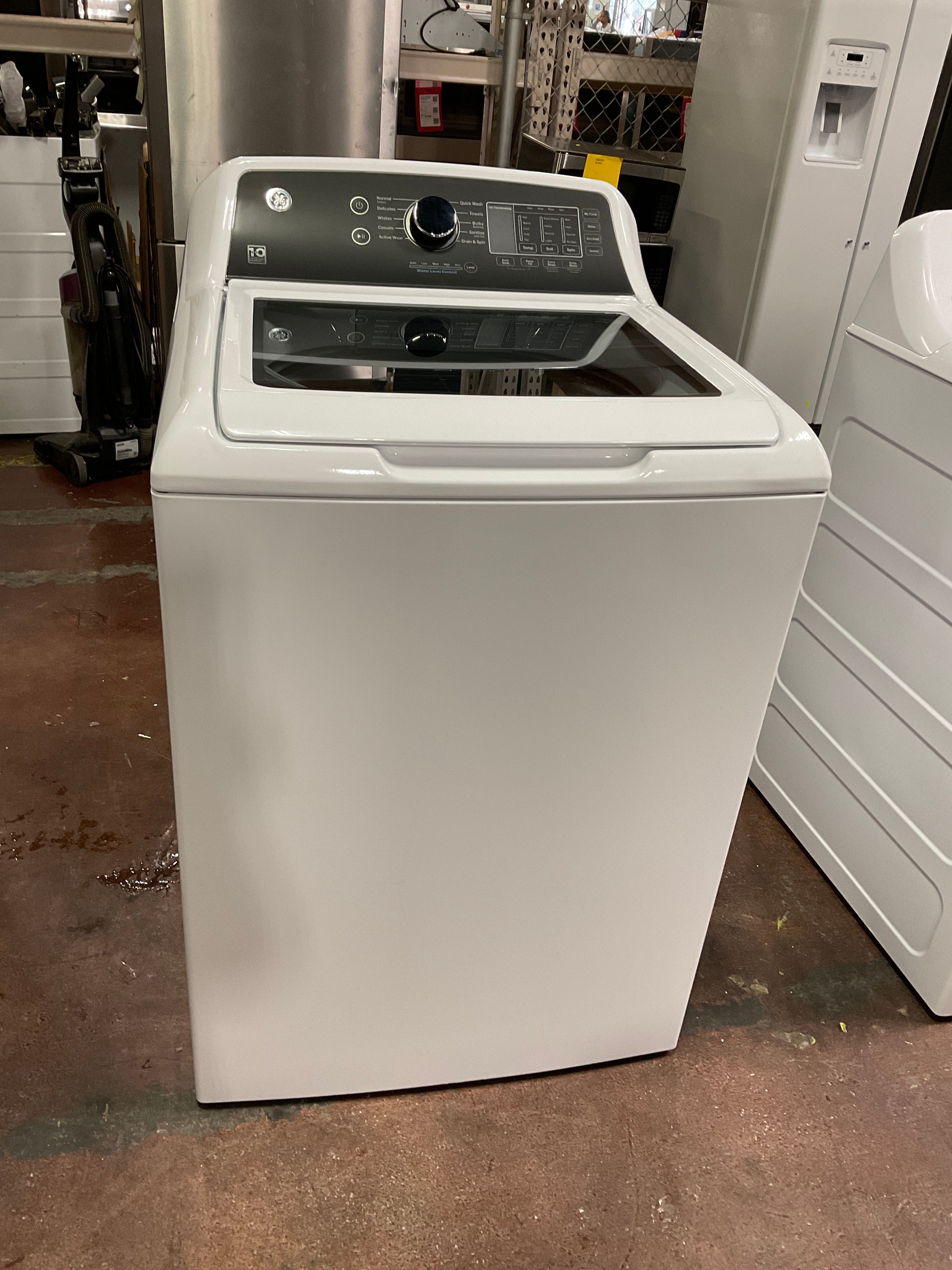 Front view, door closed