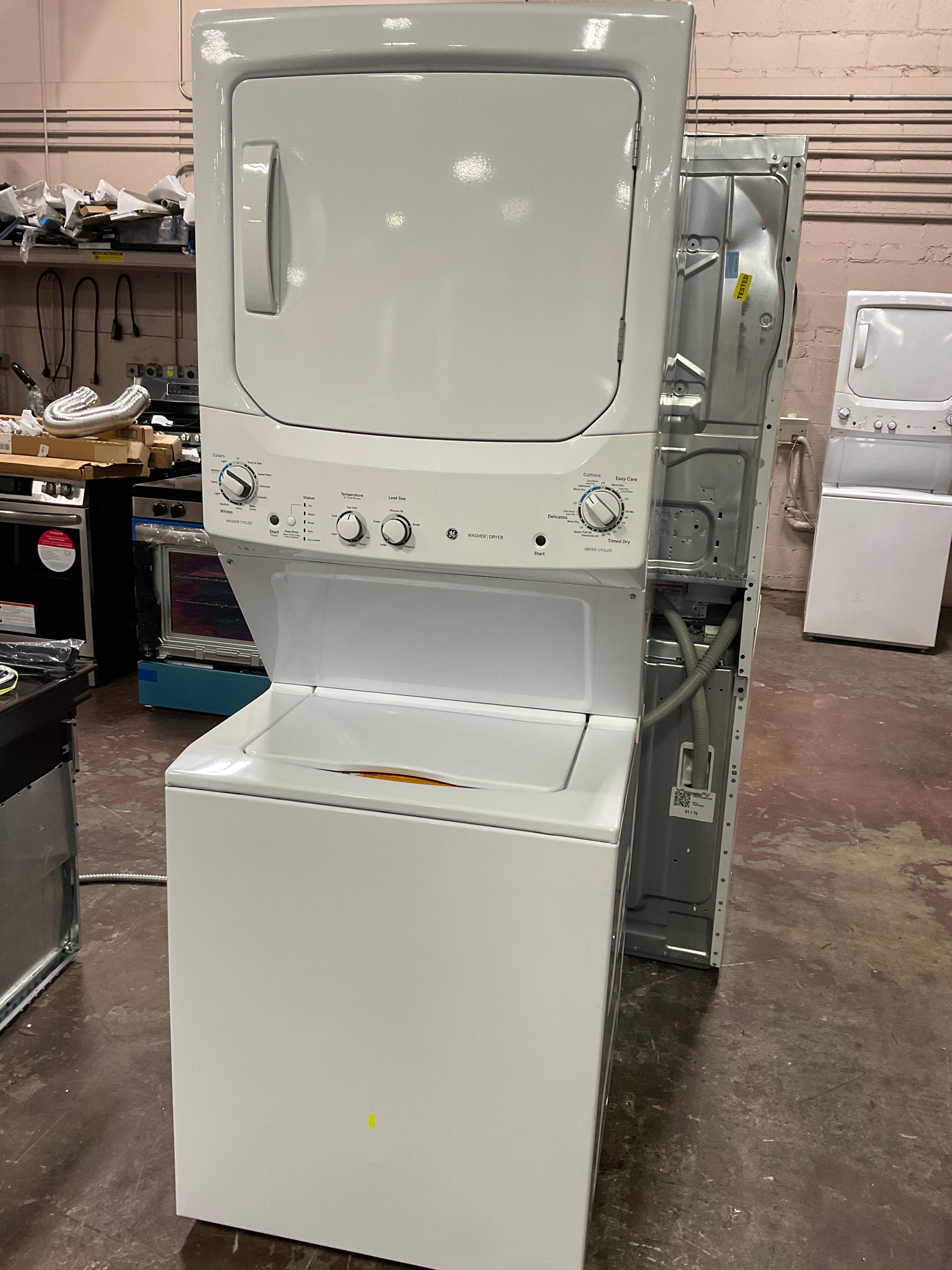 Front view, doors closed