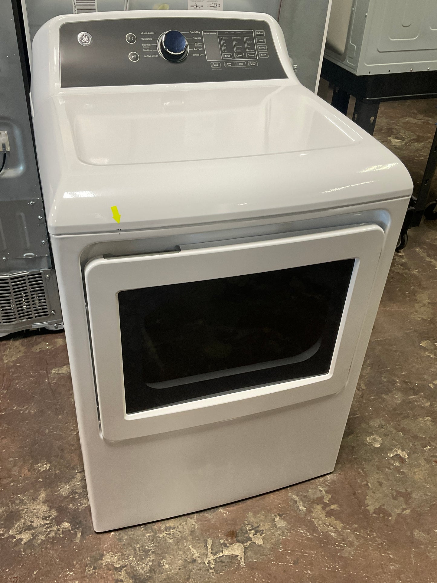 Front view, door closed