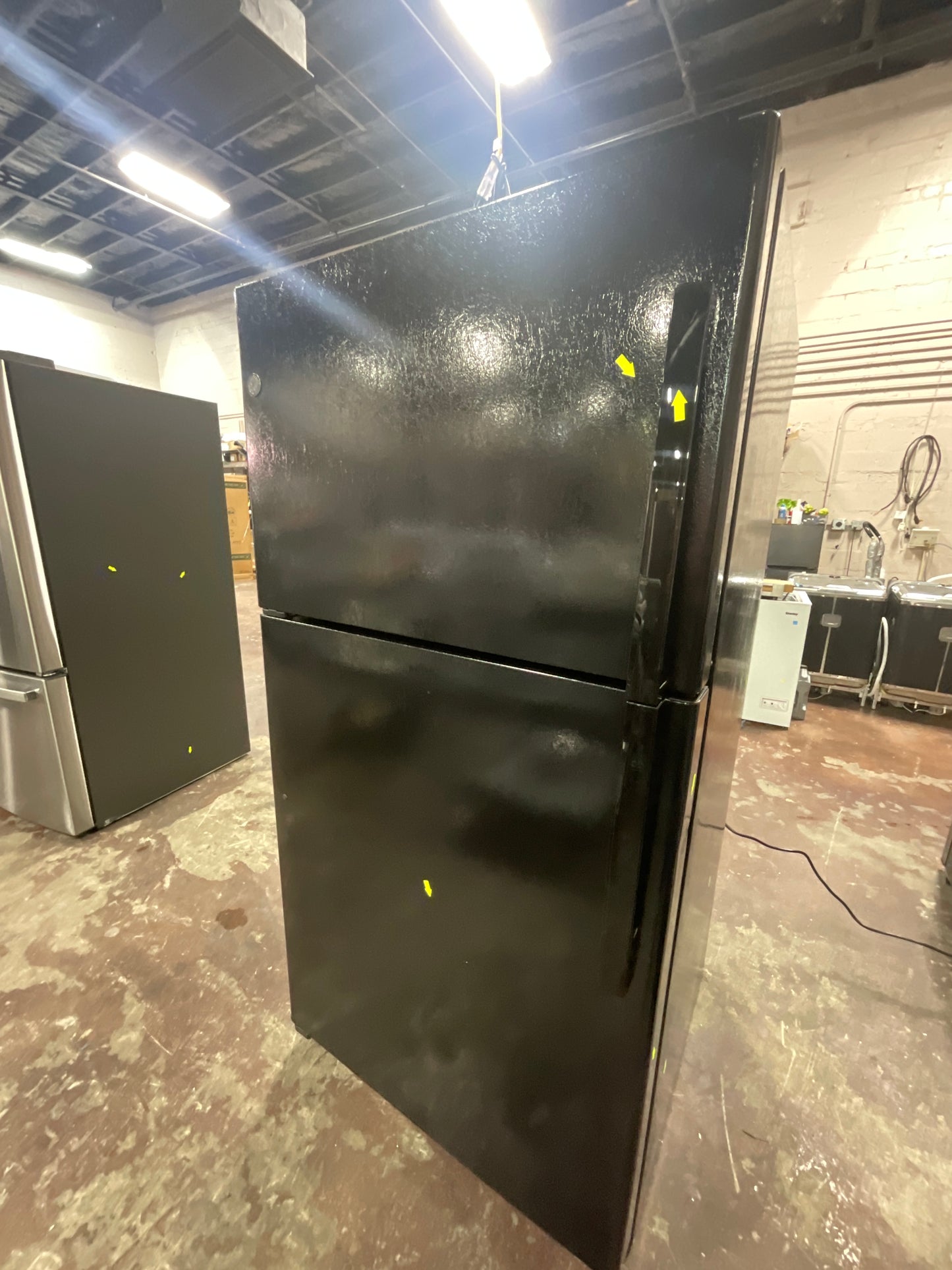 Front view, door closed