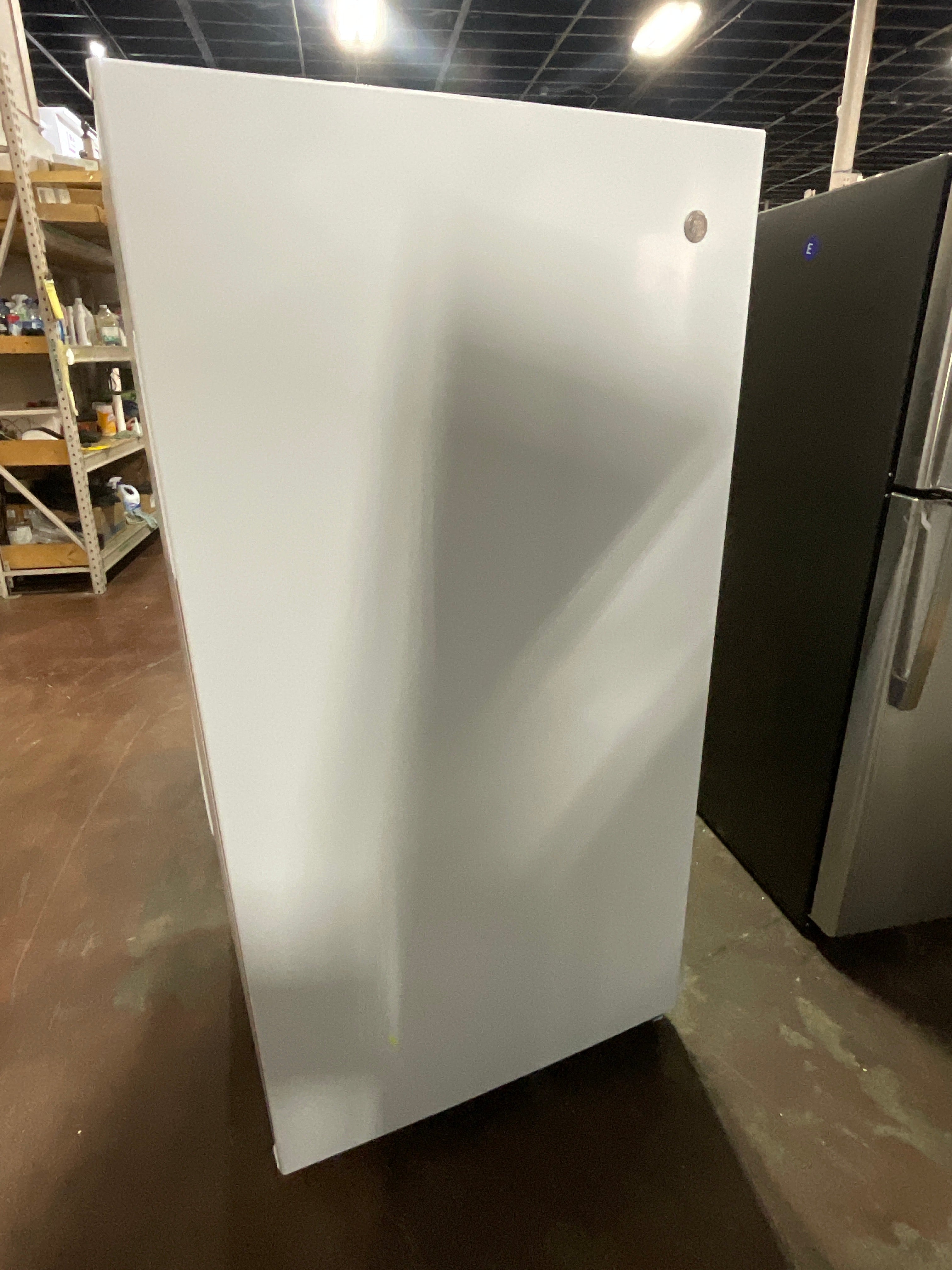 Front view, door closed