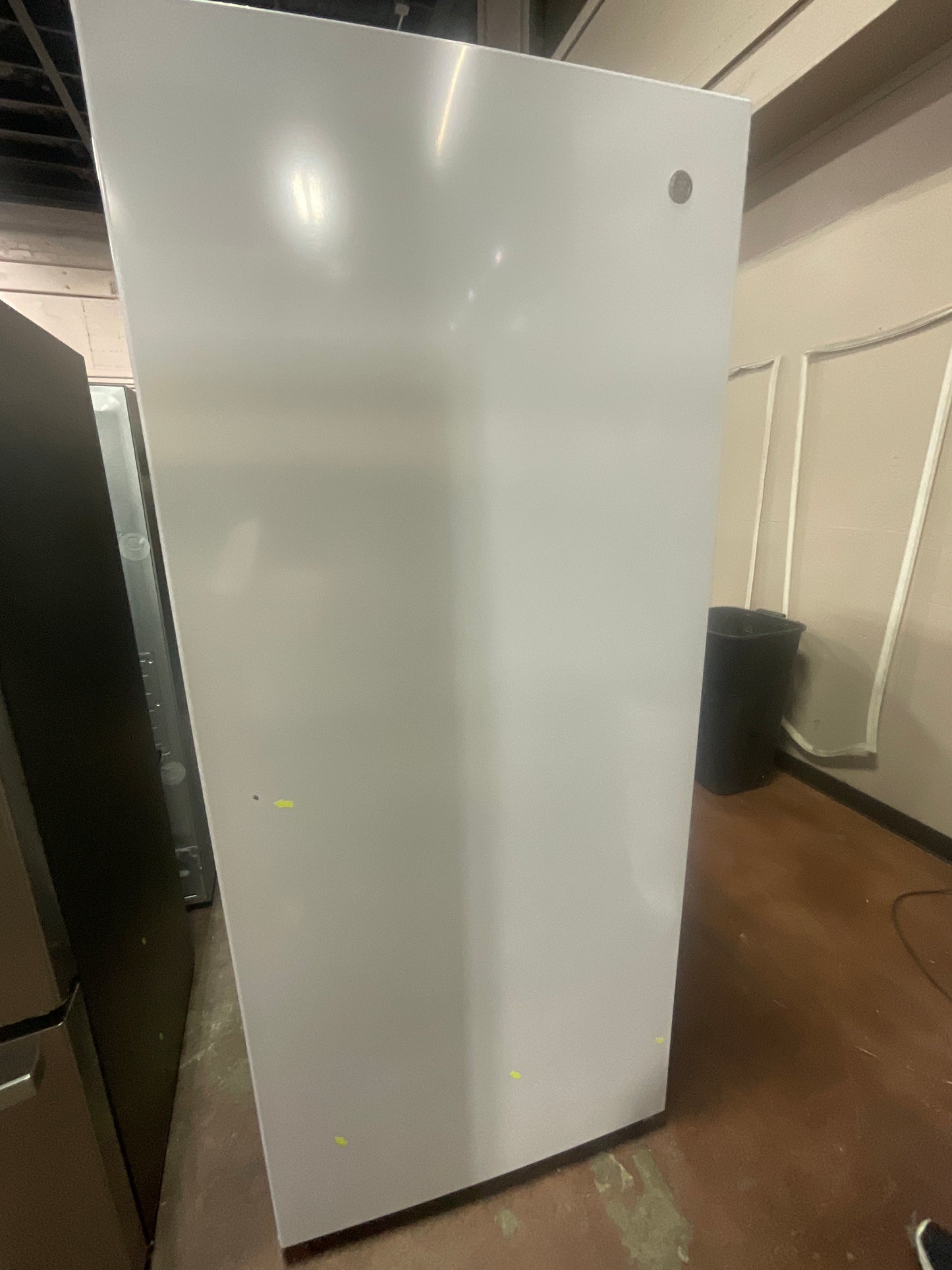 Front view, door closed