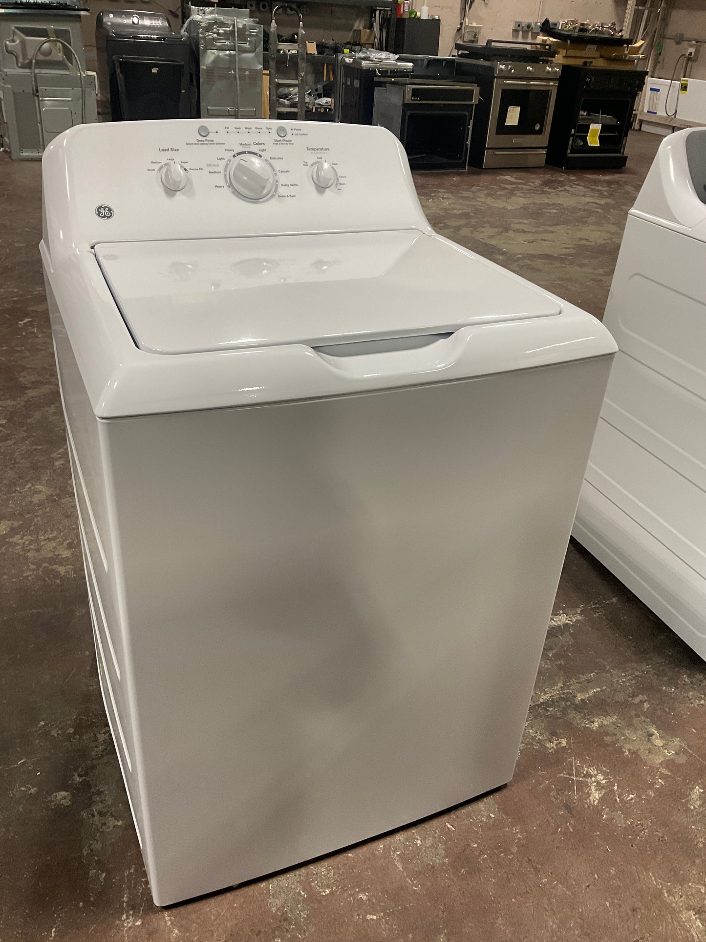 Front view, door closed