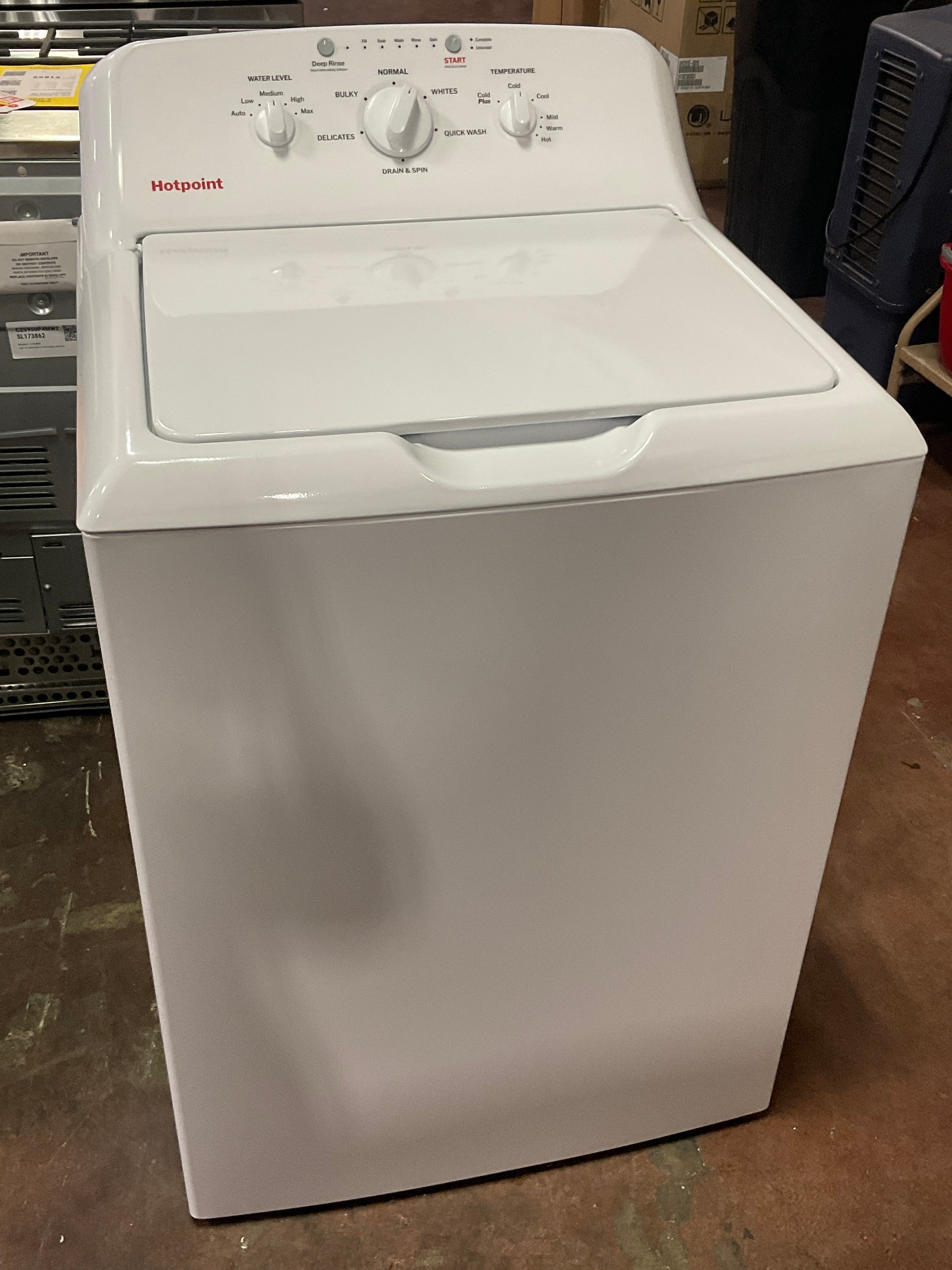 Front view, door closed