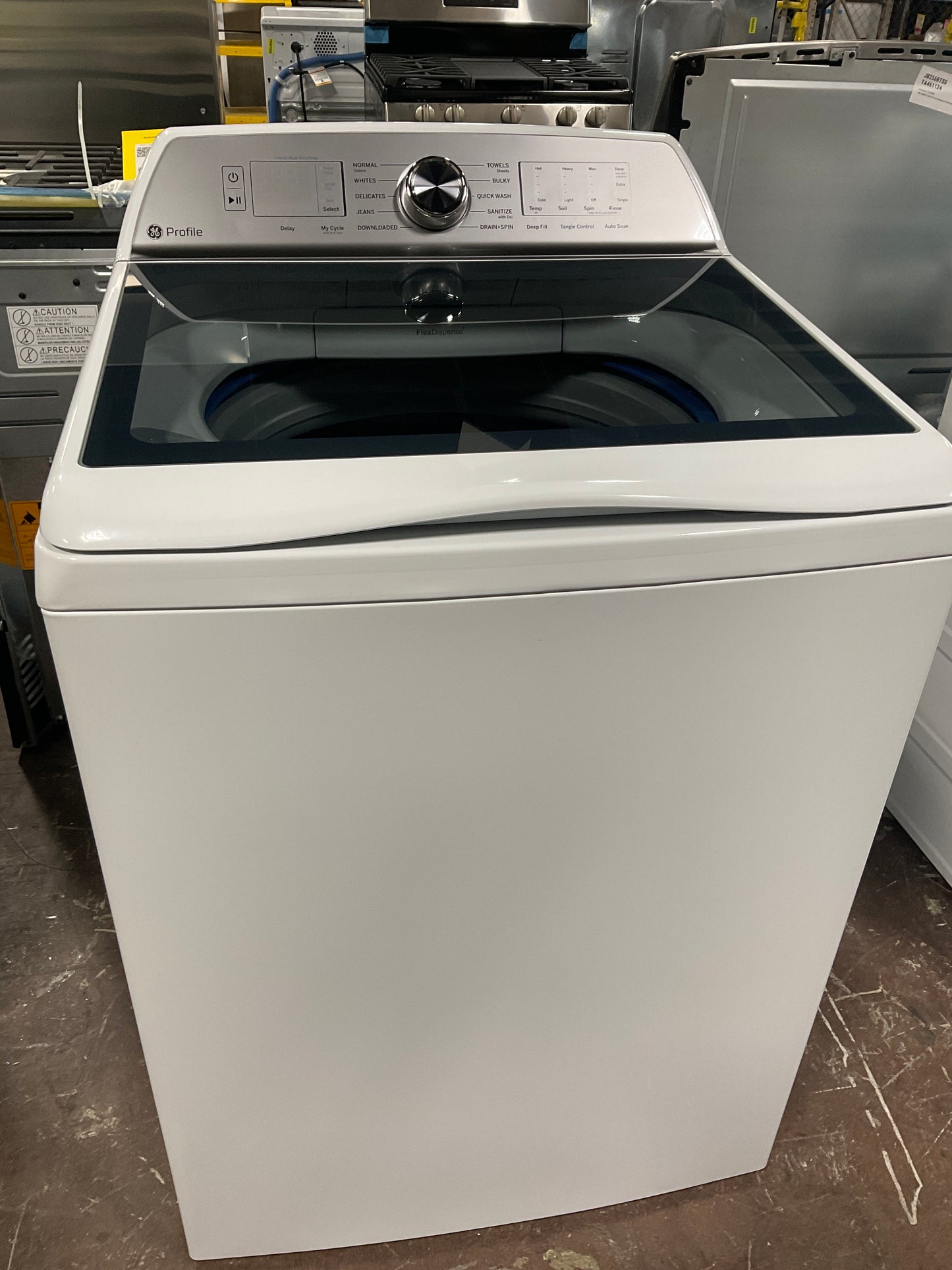 Front view, door closed