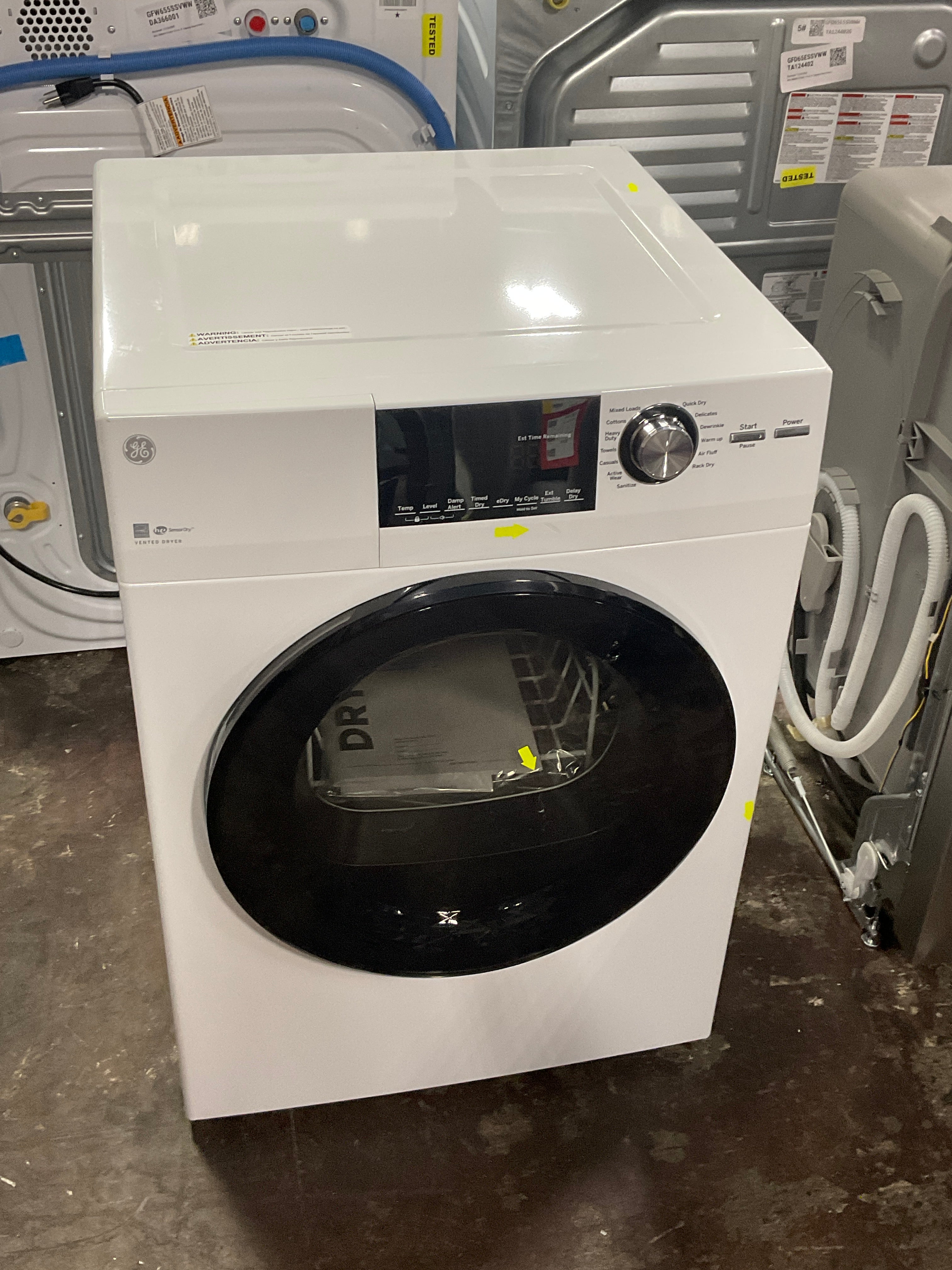 Front view, door closed