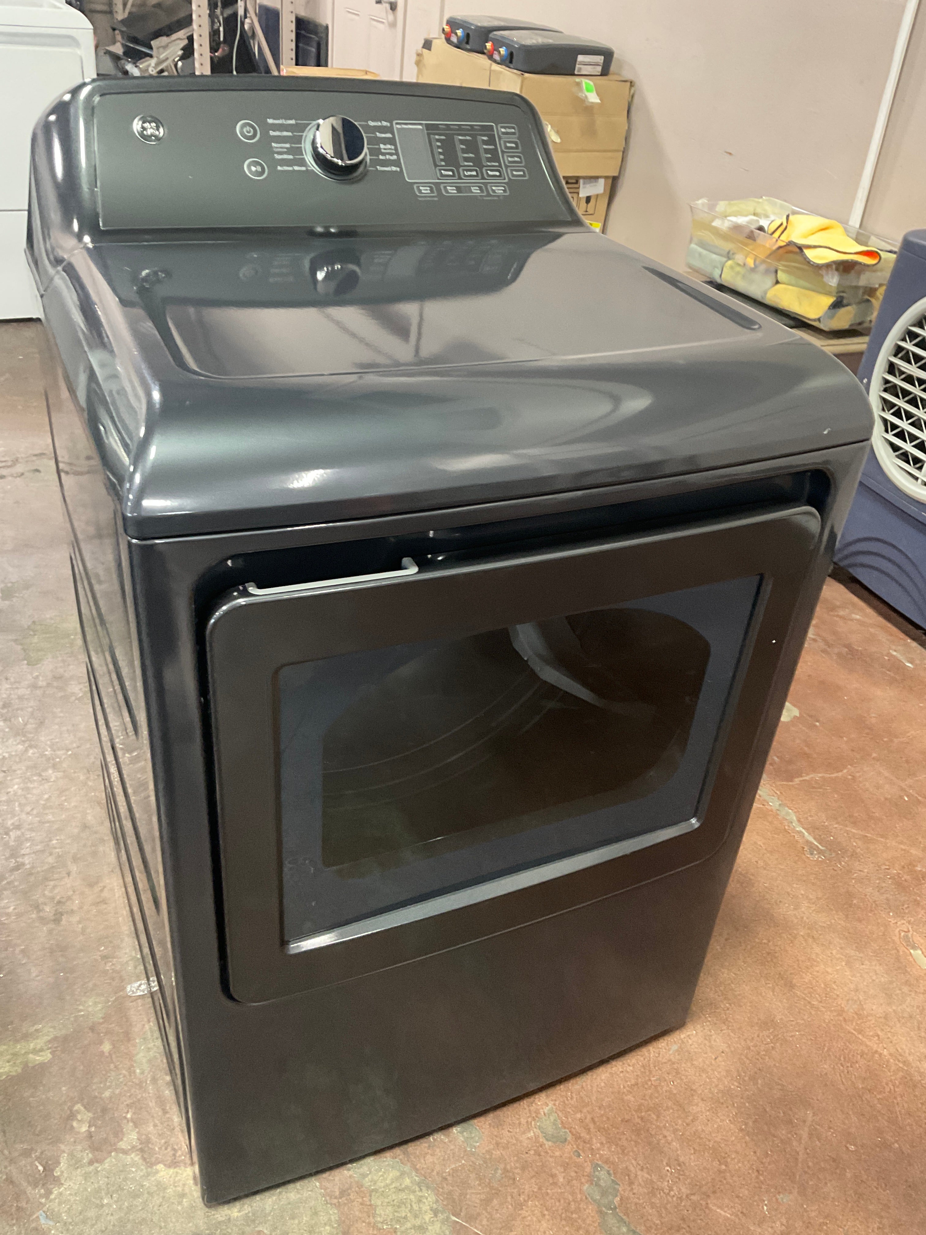 Front view, door closed