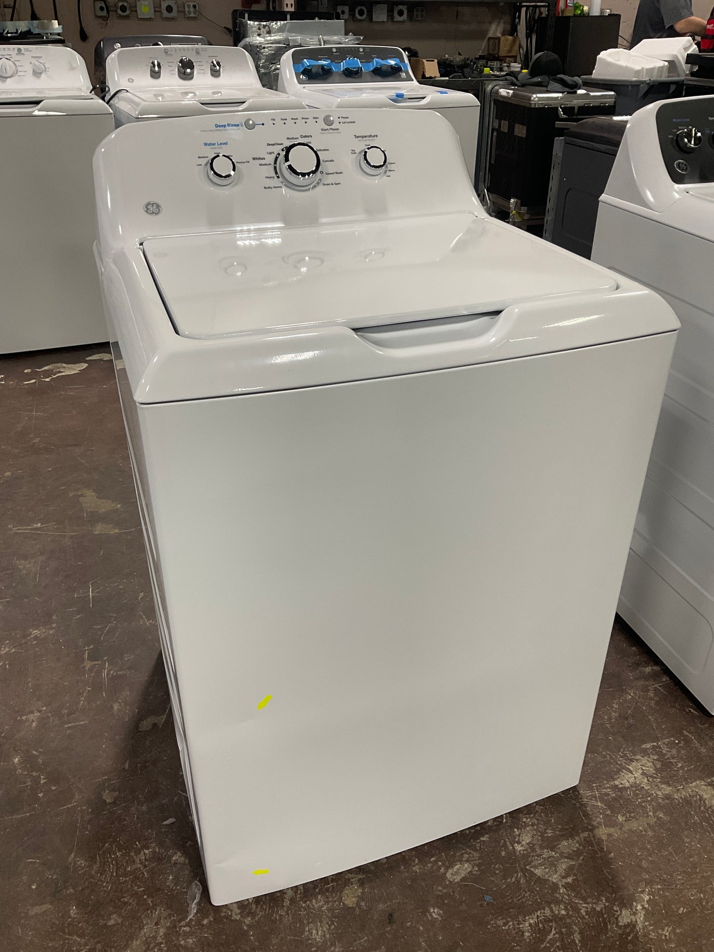 Front view, door closed