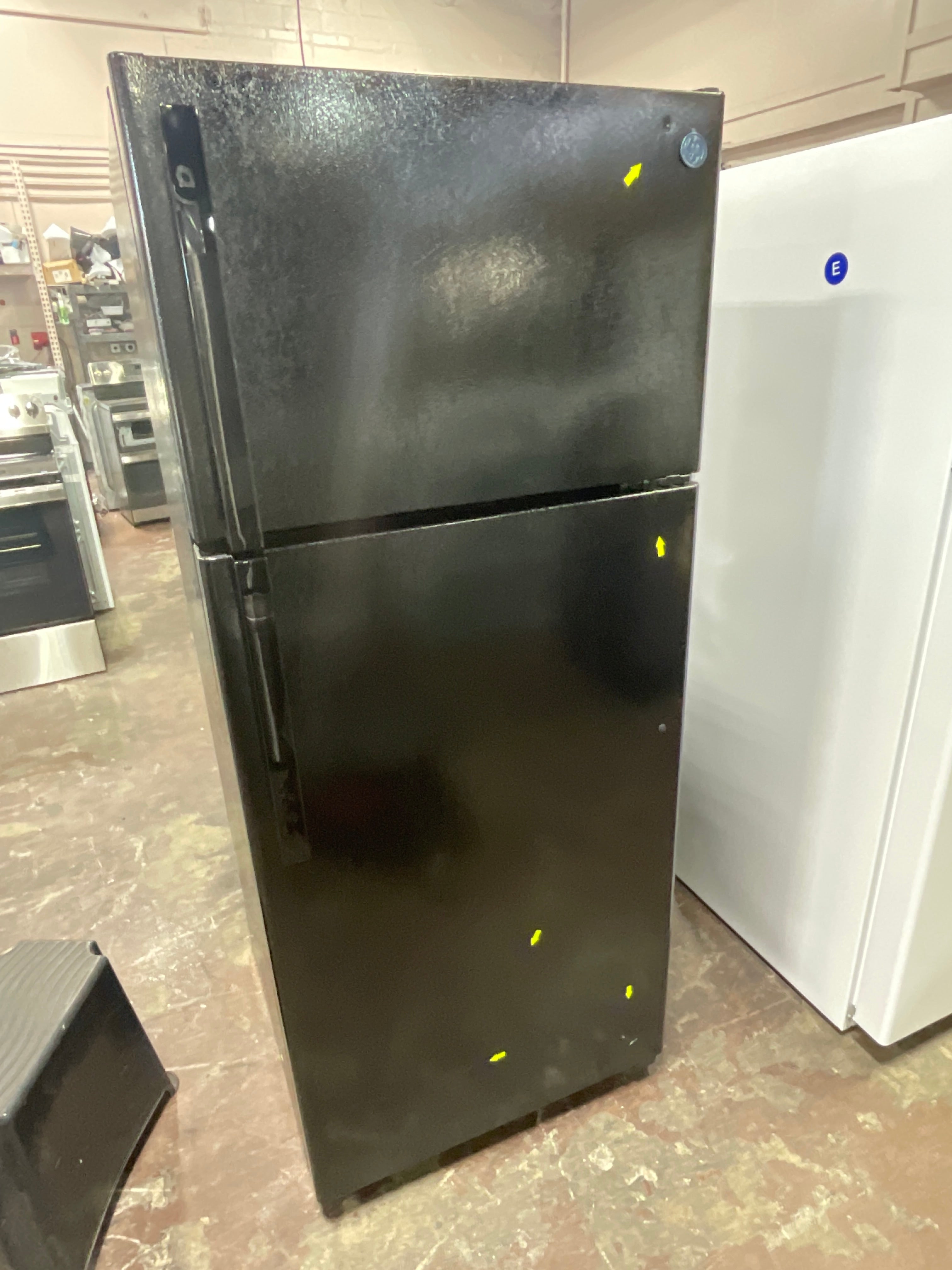 Front view, door closed