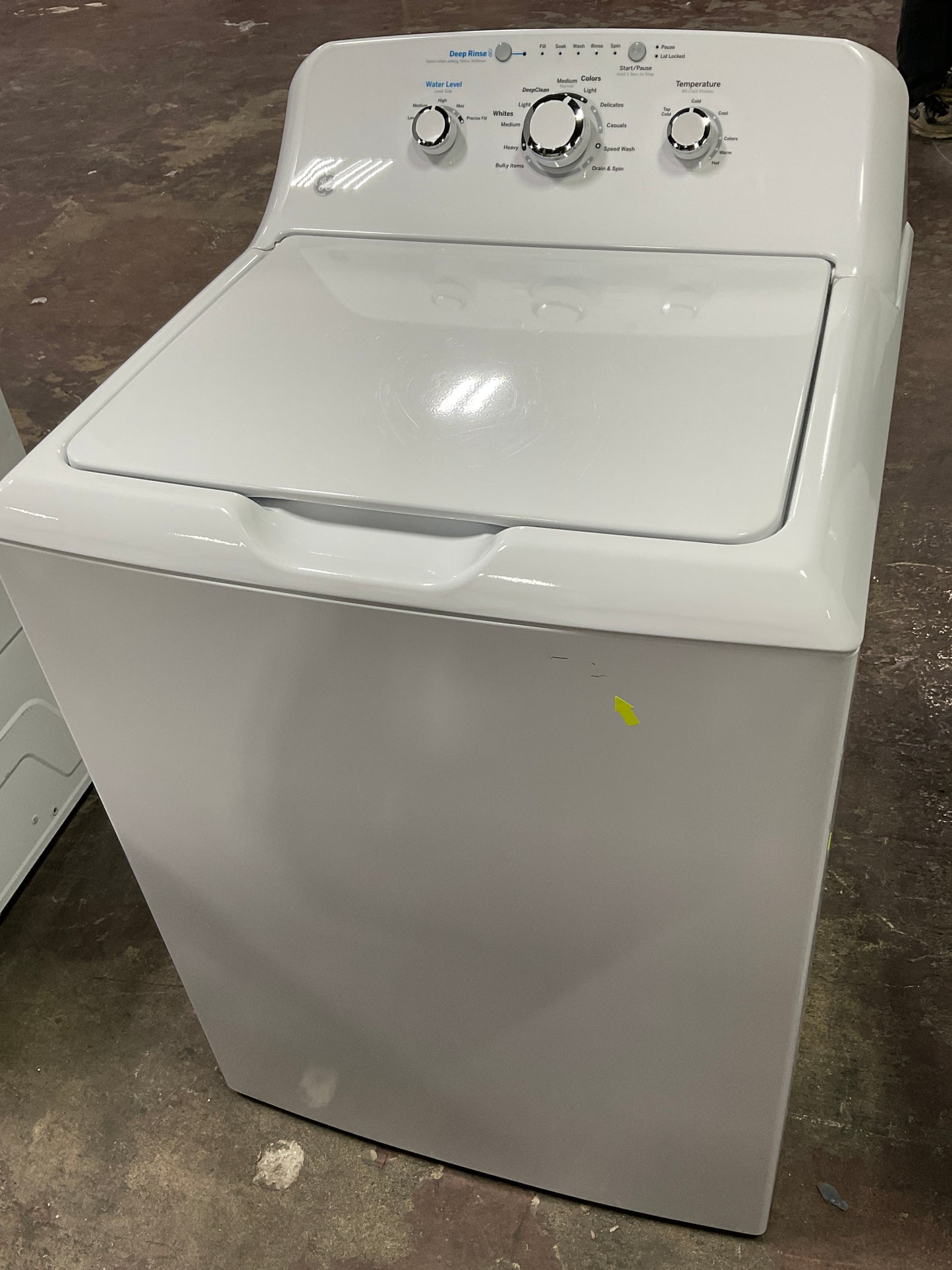 Front view, door closed