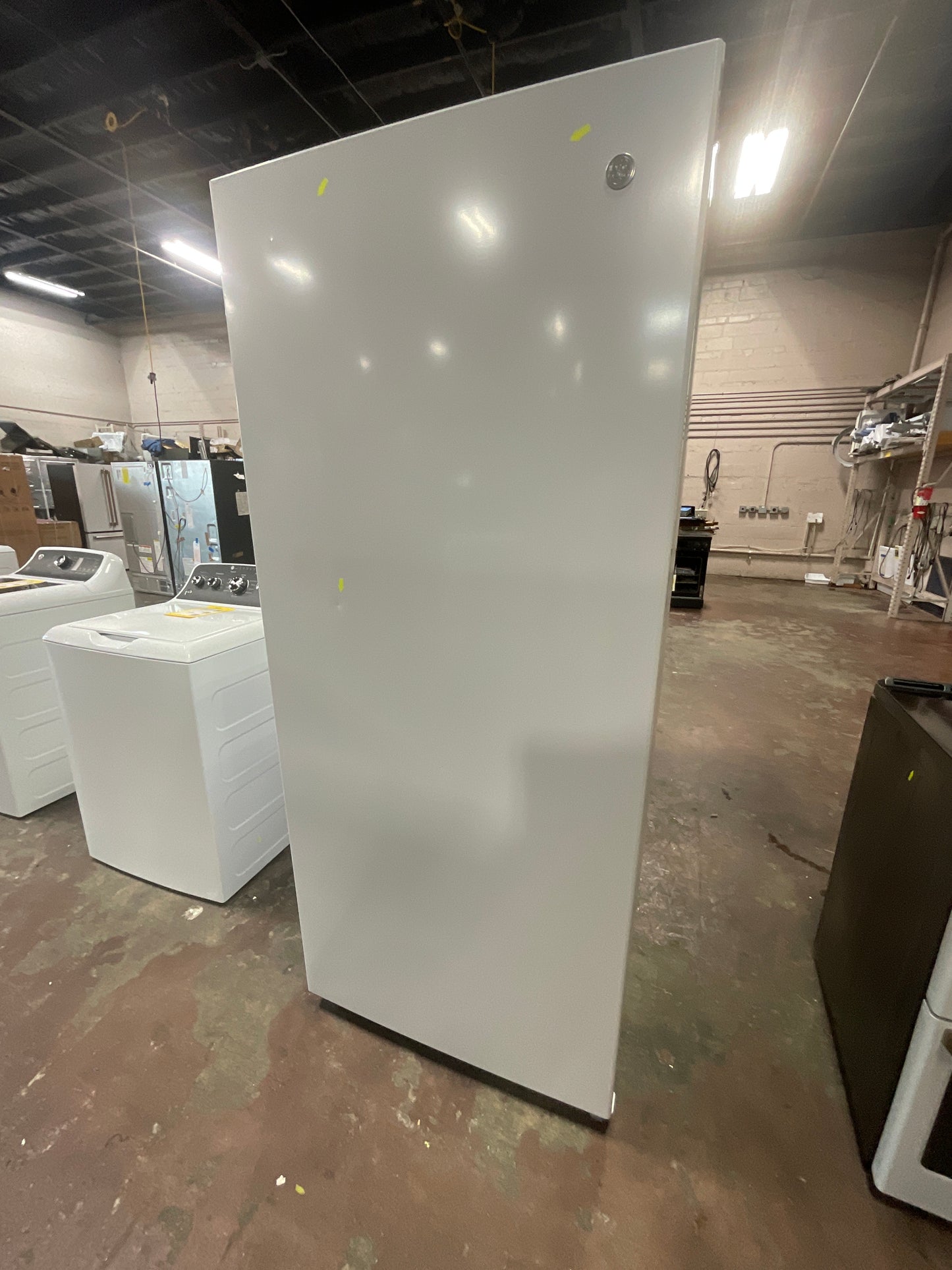 Front view, door closed