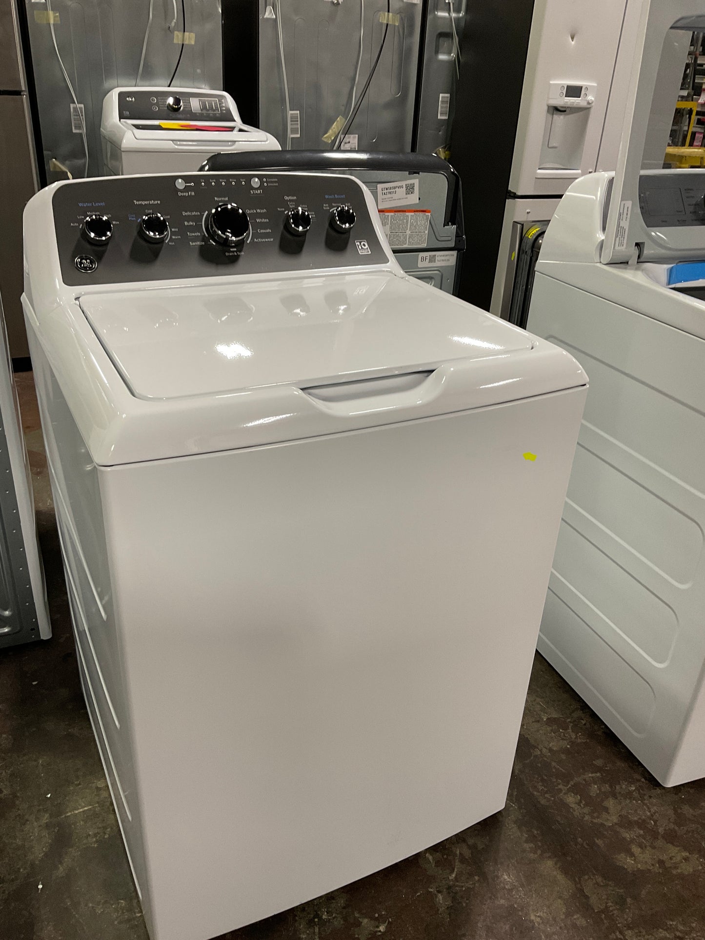 Front view, door closed