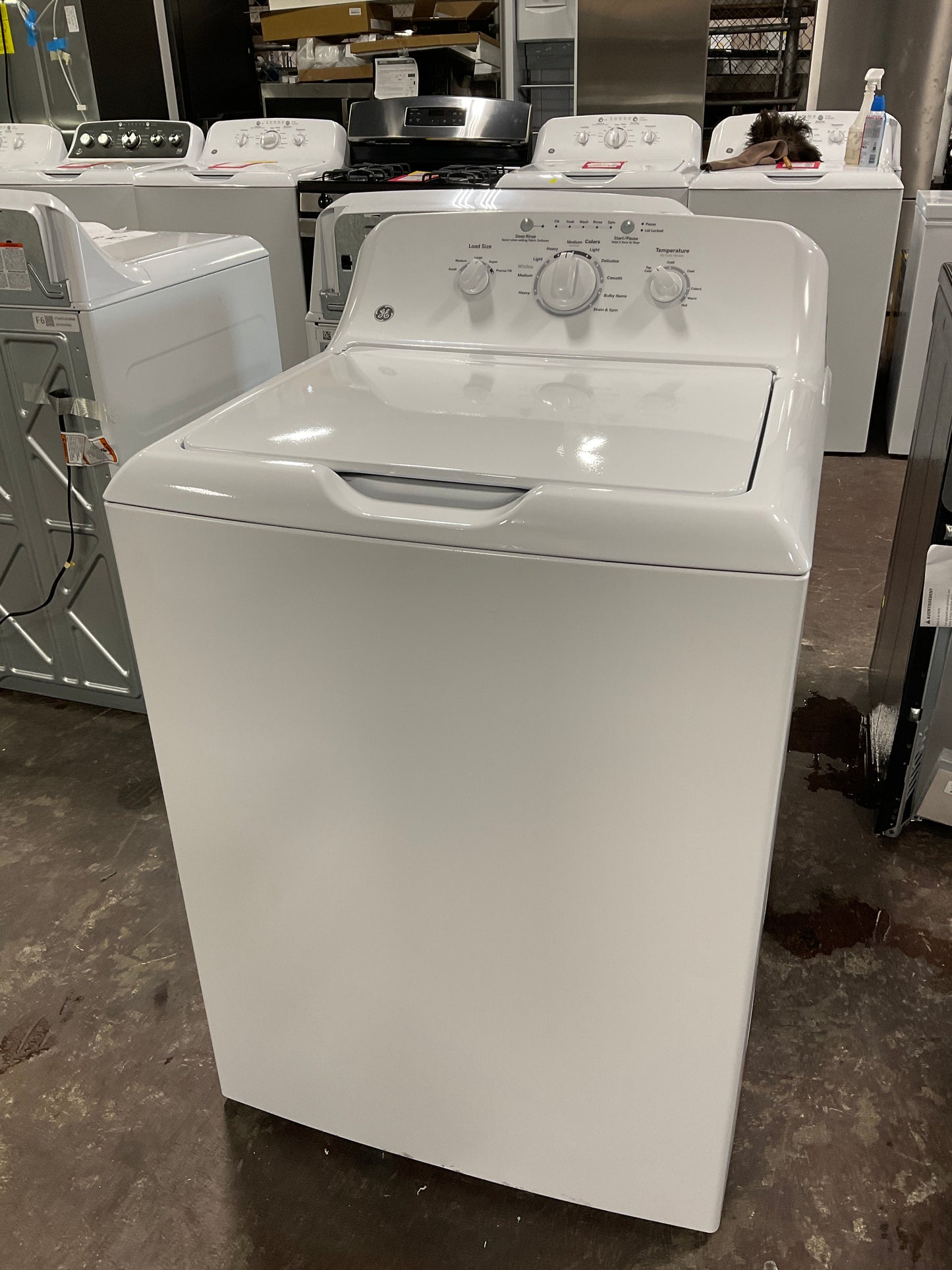 Front view, door closed