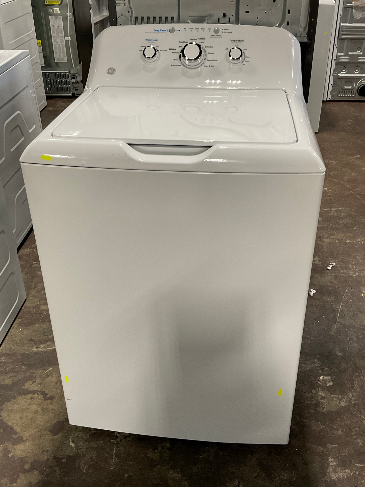 Front view, door closed