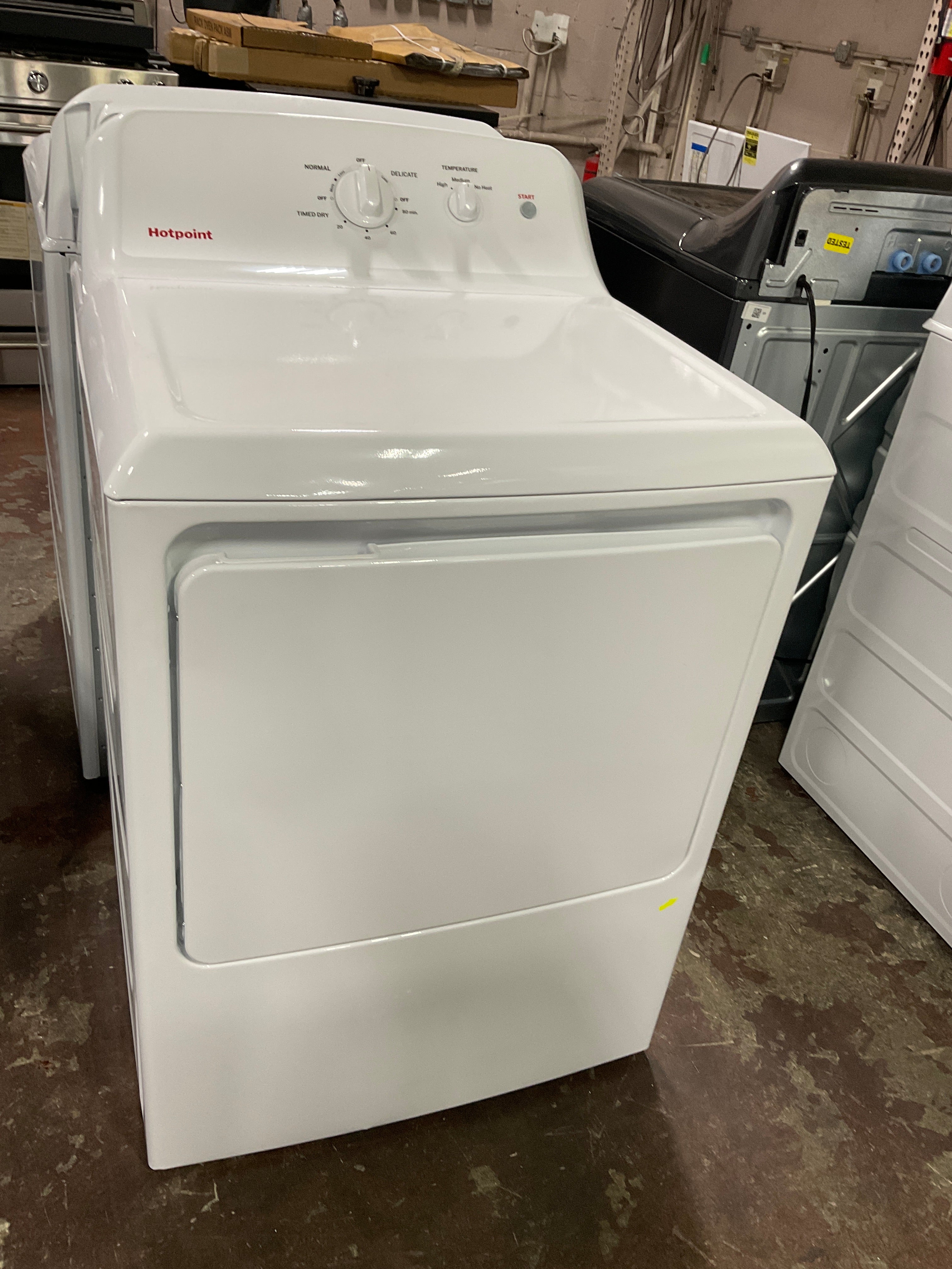 Front view, door closed