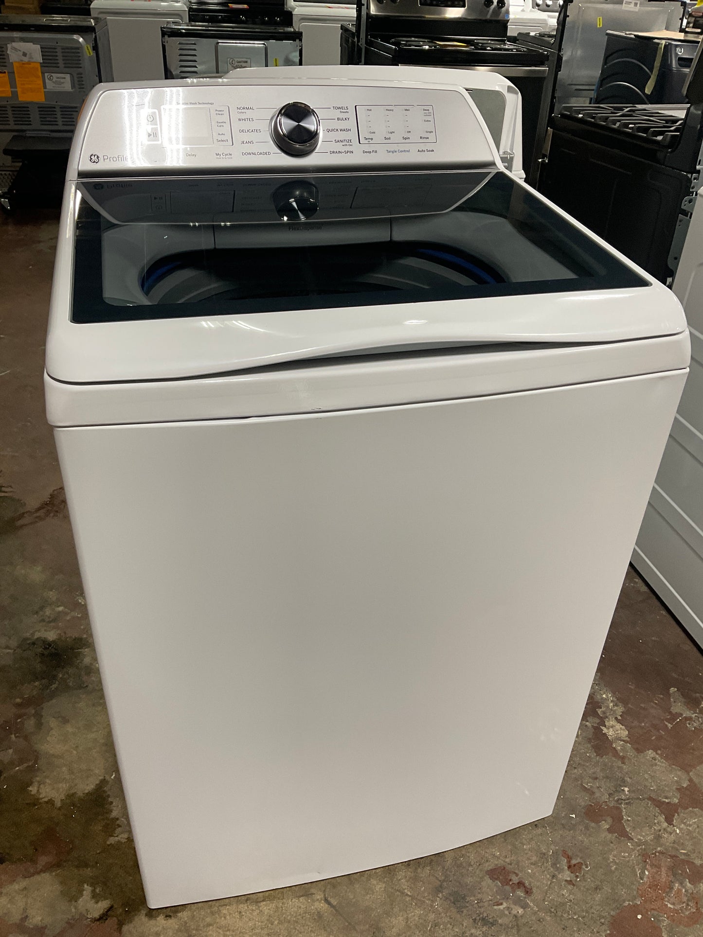 Front view, door closed