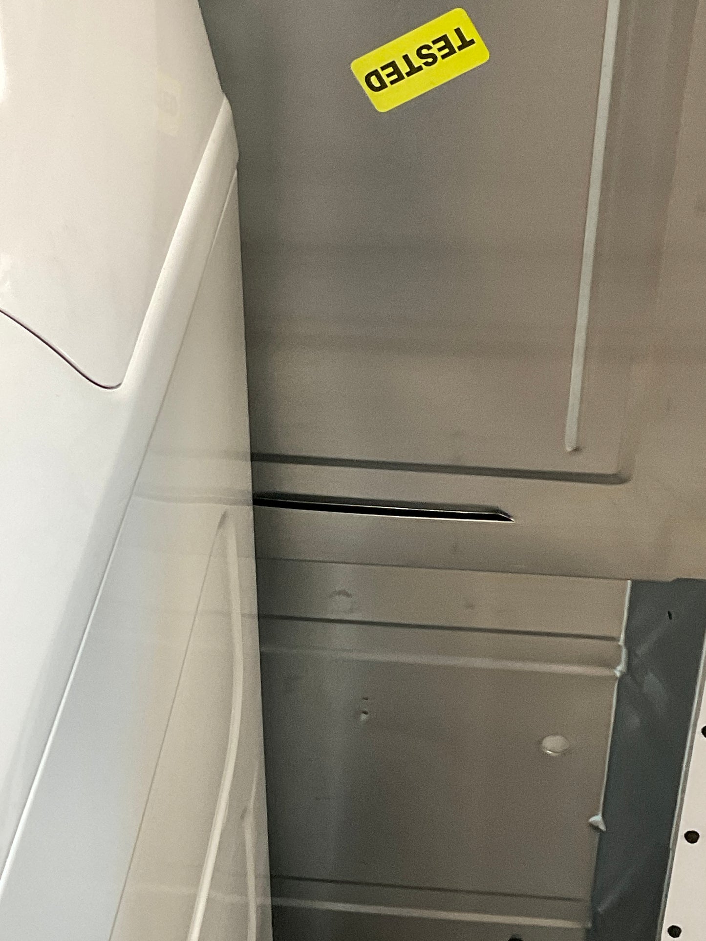 Front view, oven-door closed