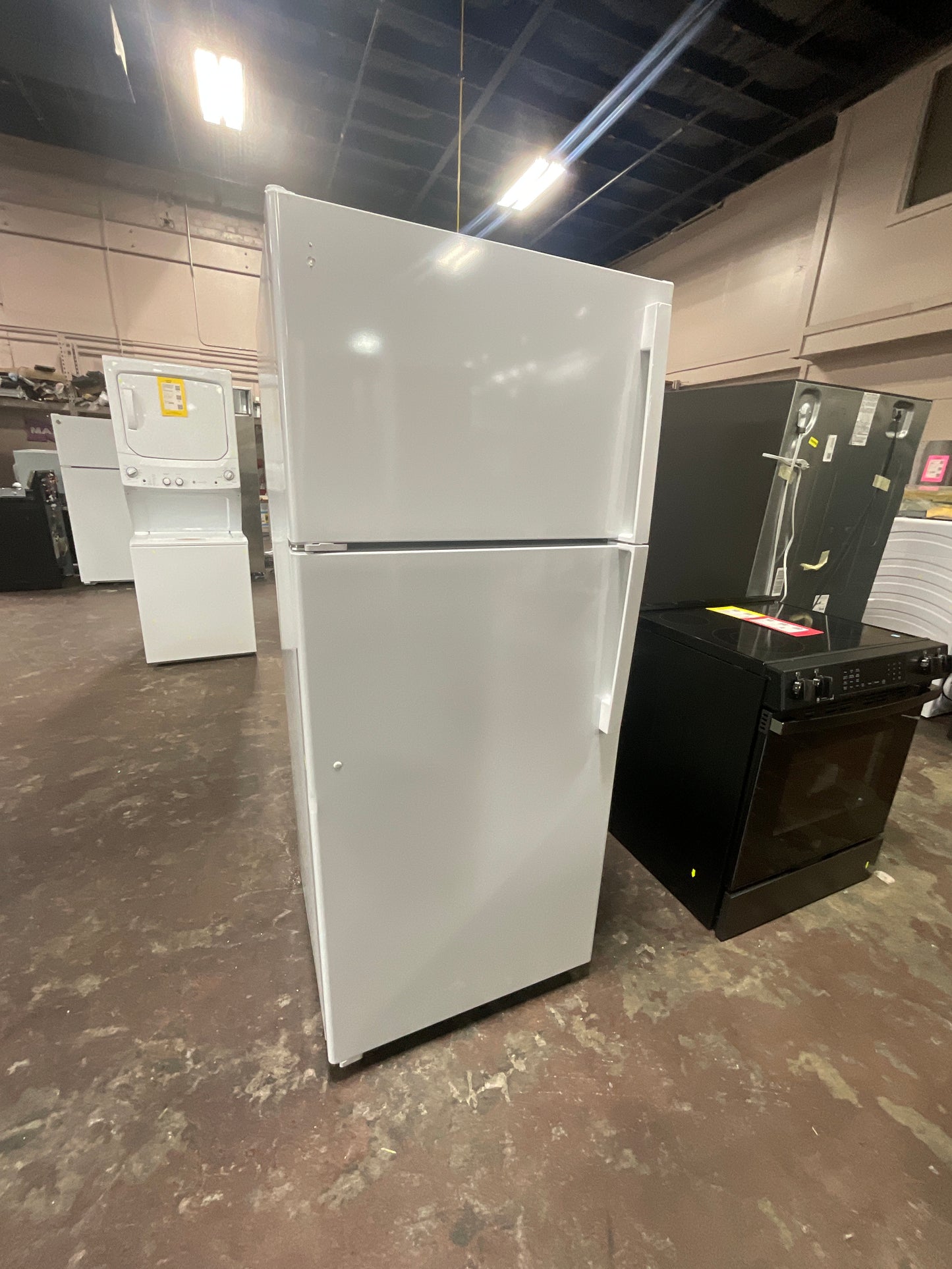 Front view, door closed