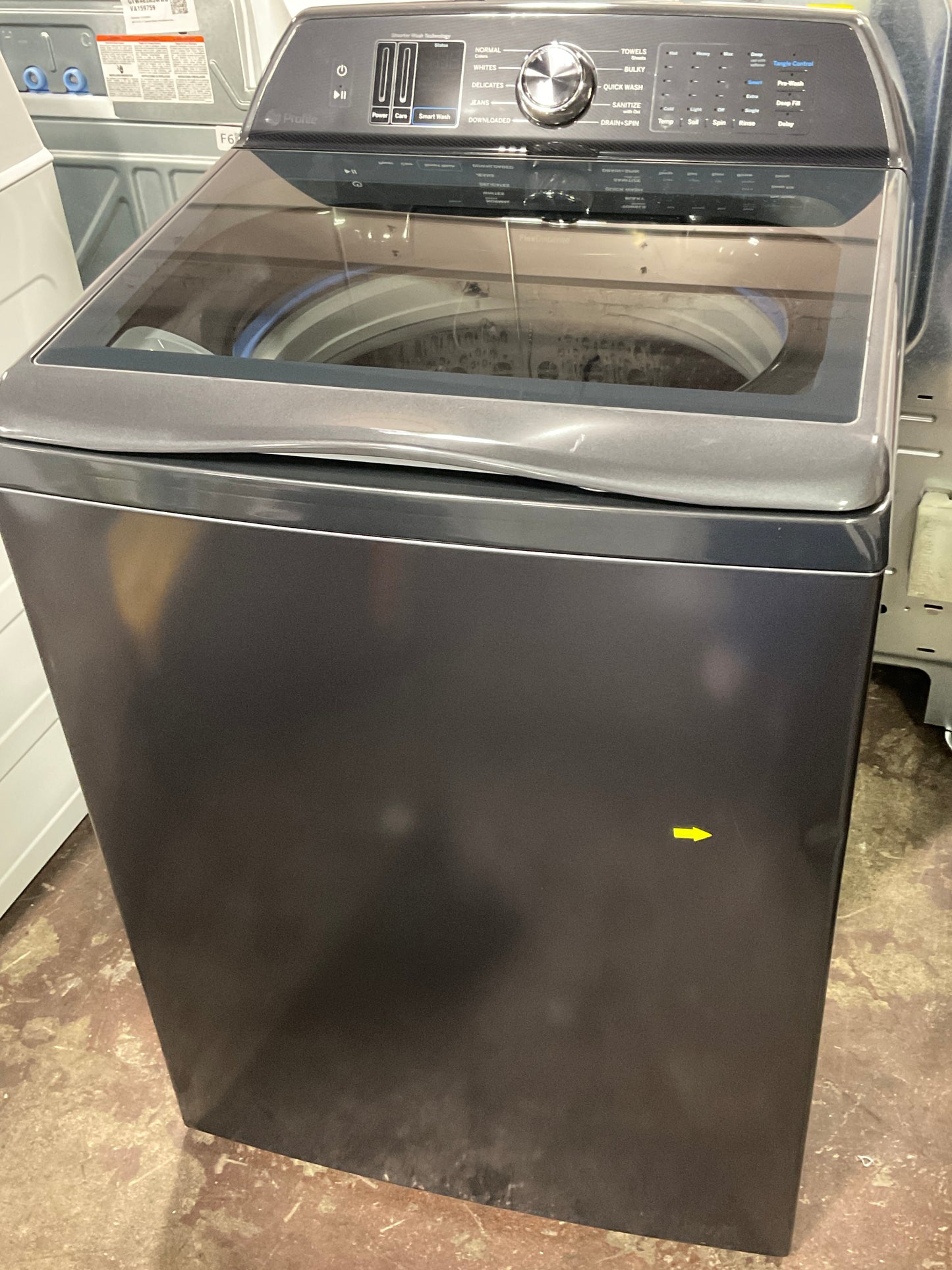 Front view, door closed