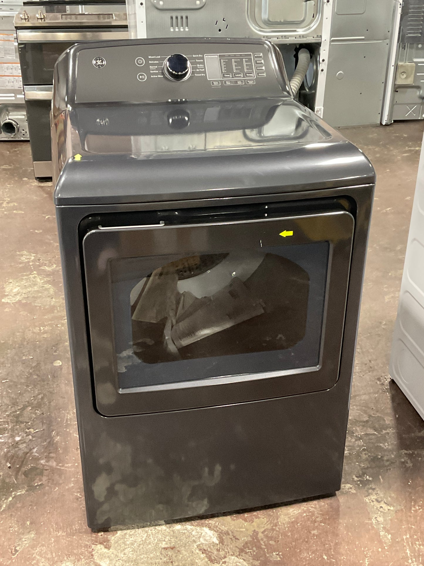 Front view, door closed