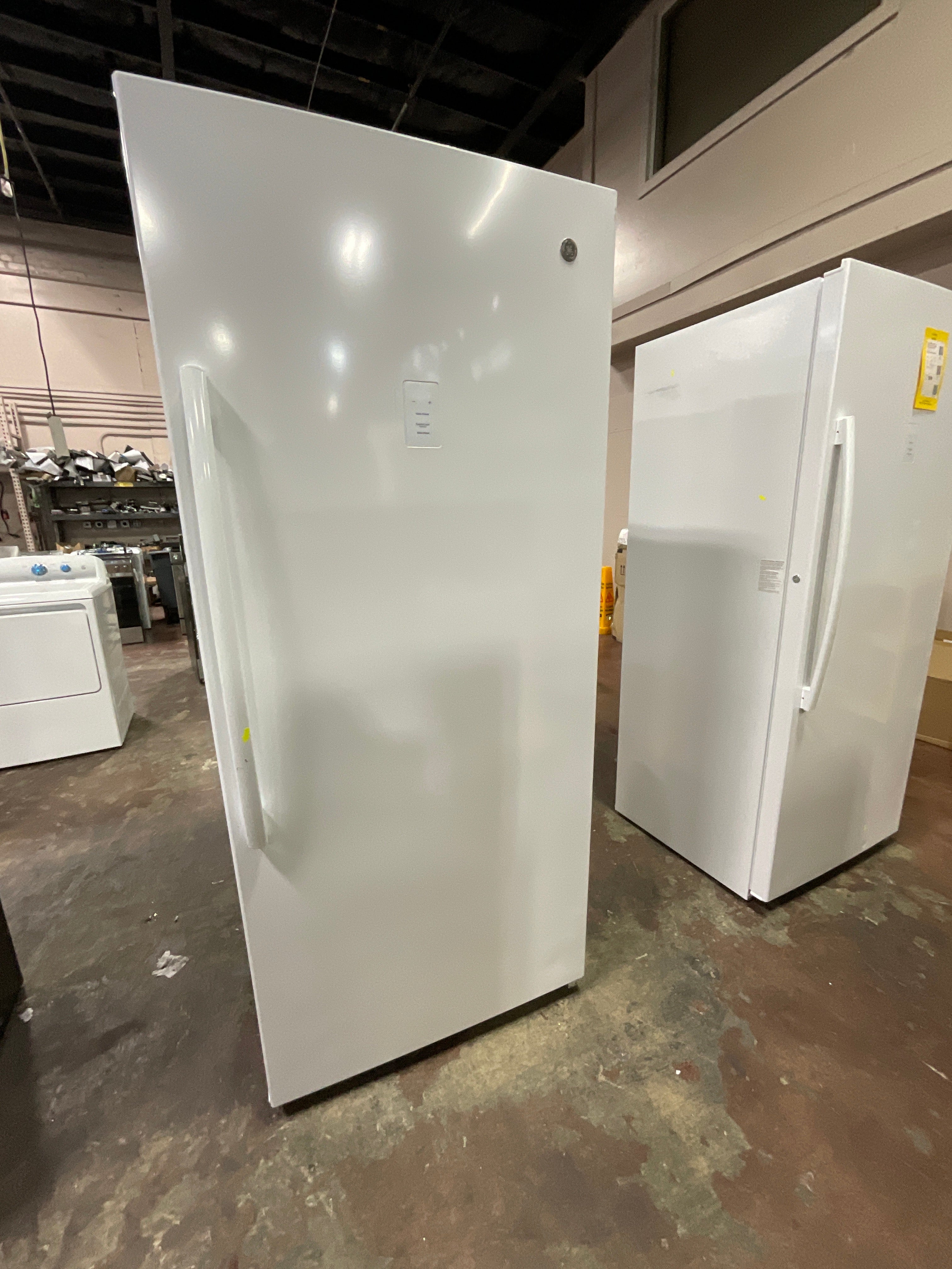 Front view, door closed