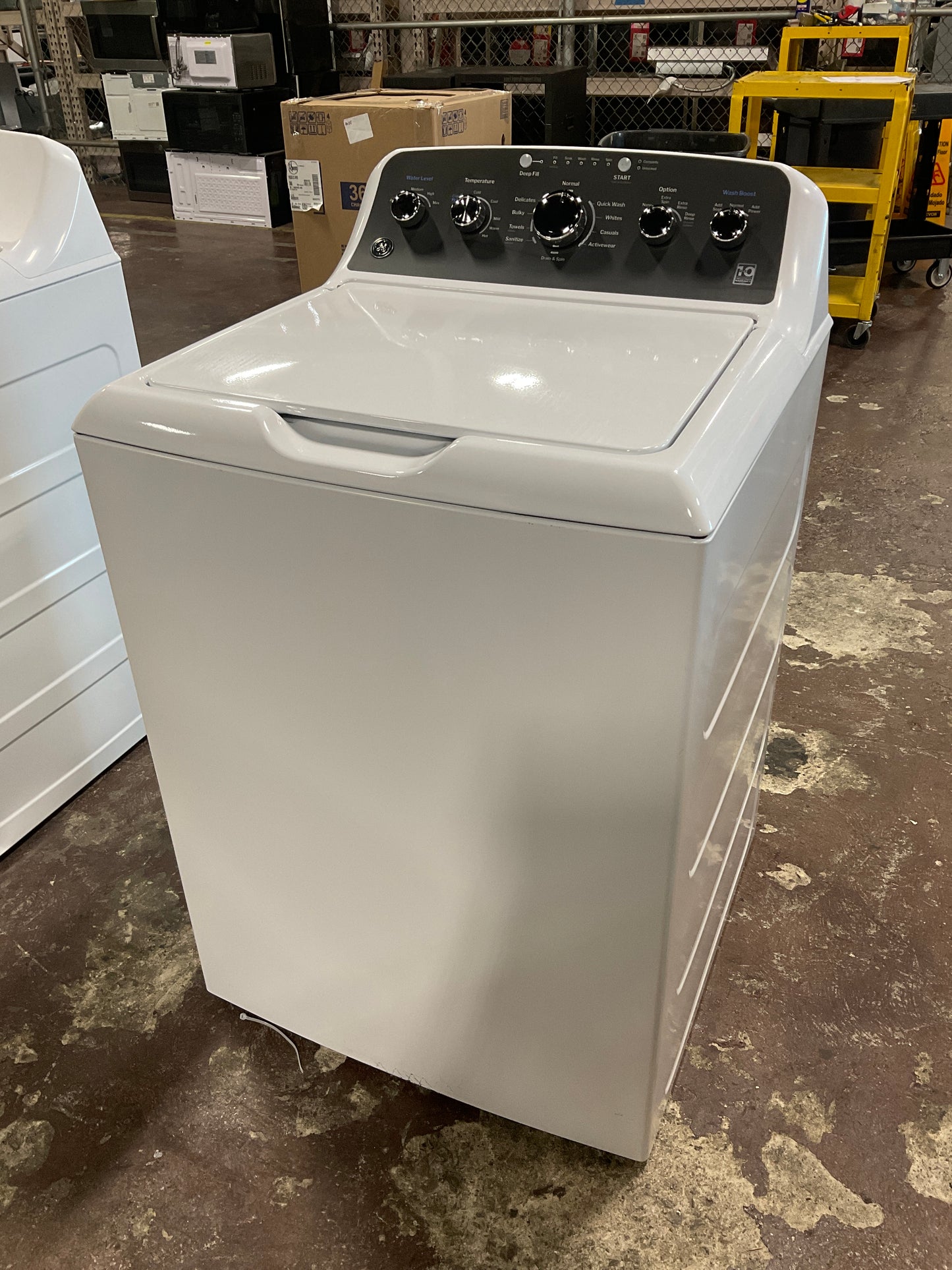 Front view, door closed