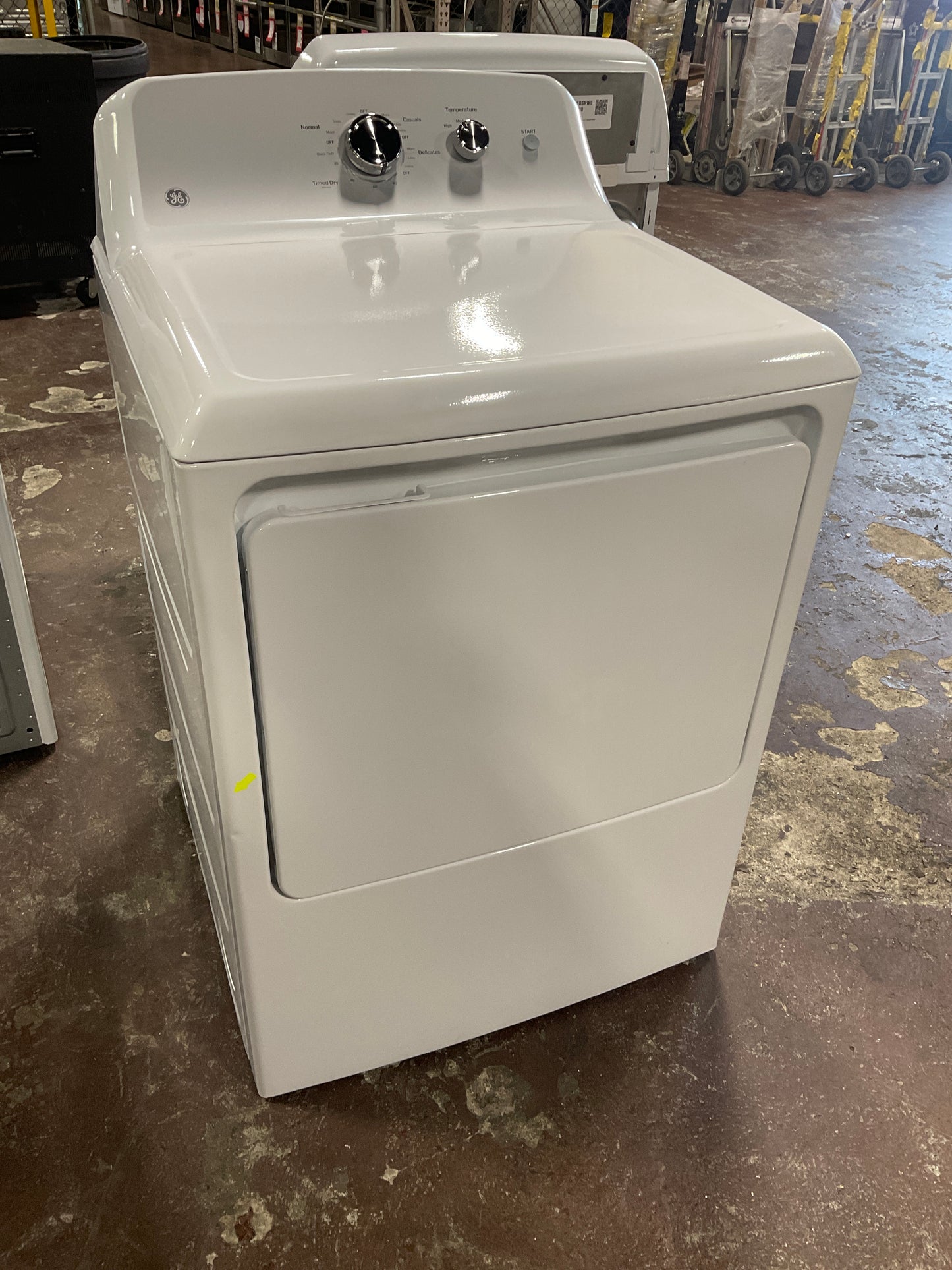 Front view, door closed